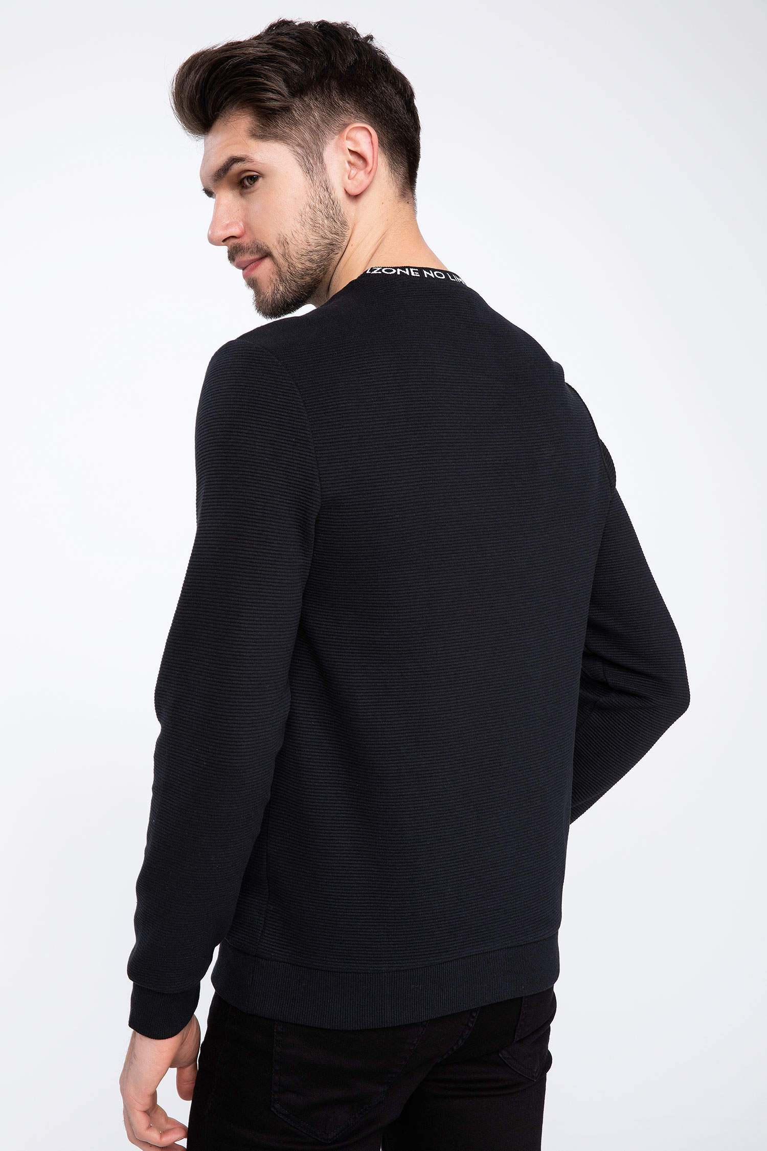 Defacto Slim Fit Sweatshirt. 5
