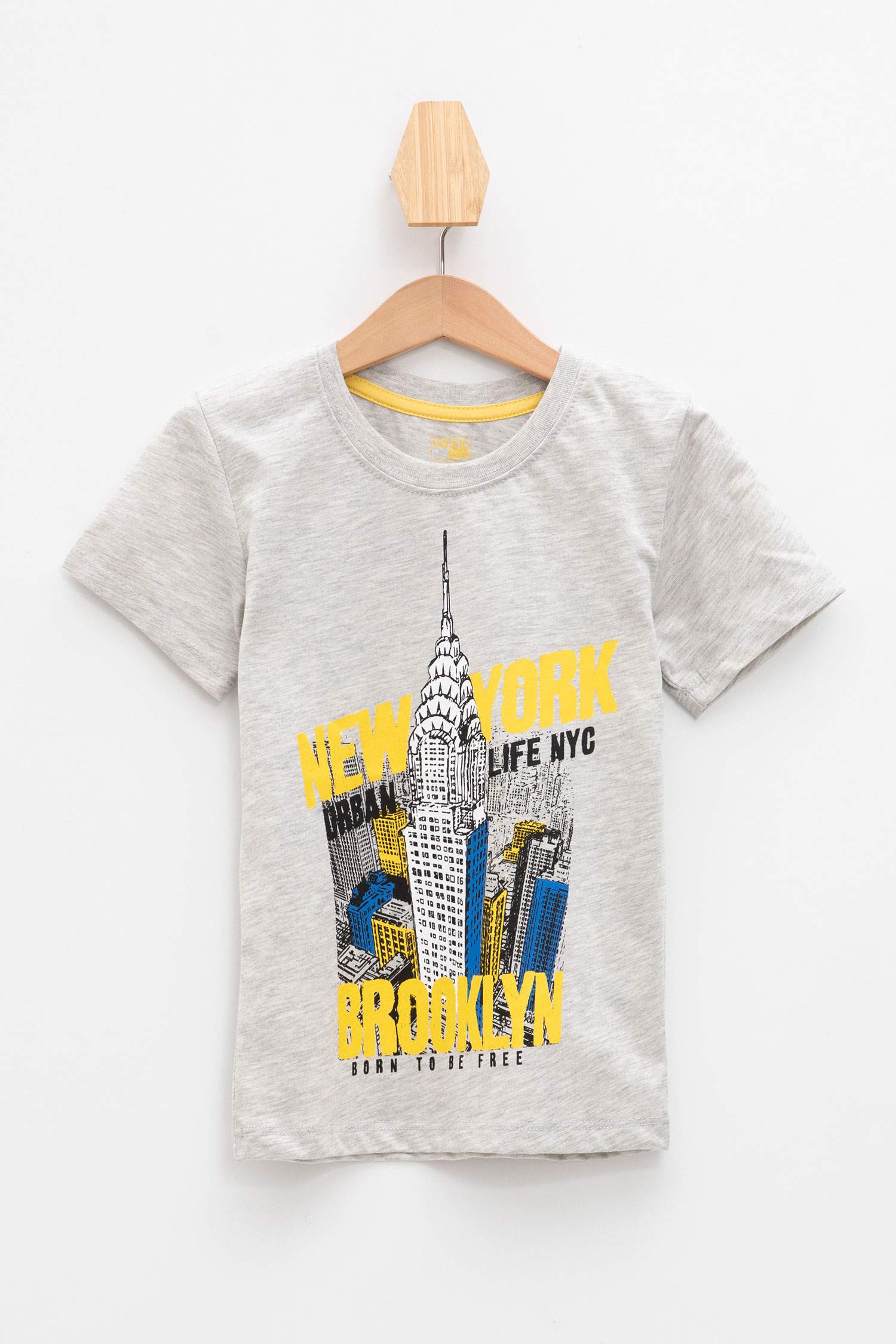 Defacto Erkek Çocuk Baskılı Kısa Kollu T-shirt. 3