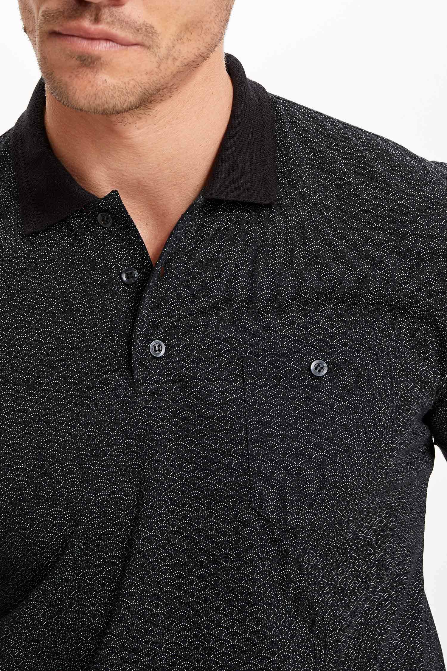 Defacto Slim Fit Polo T-shirt. 3