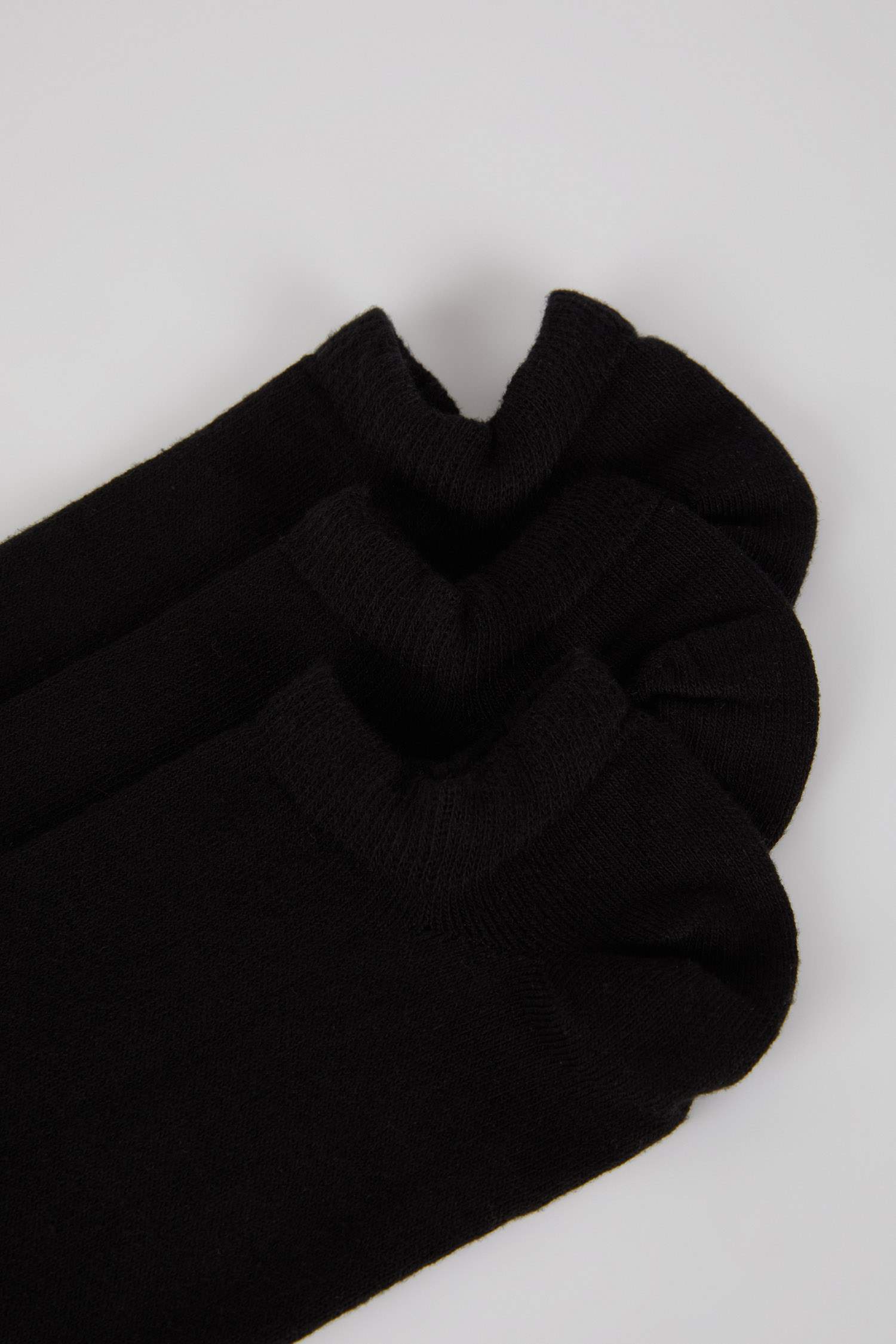 Erkek Görünmez 3'lü Pamuklu Sneaker Çorap