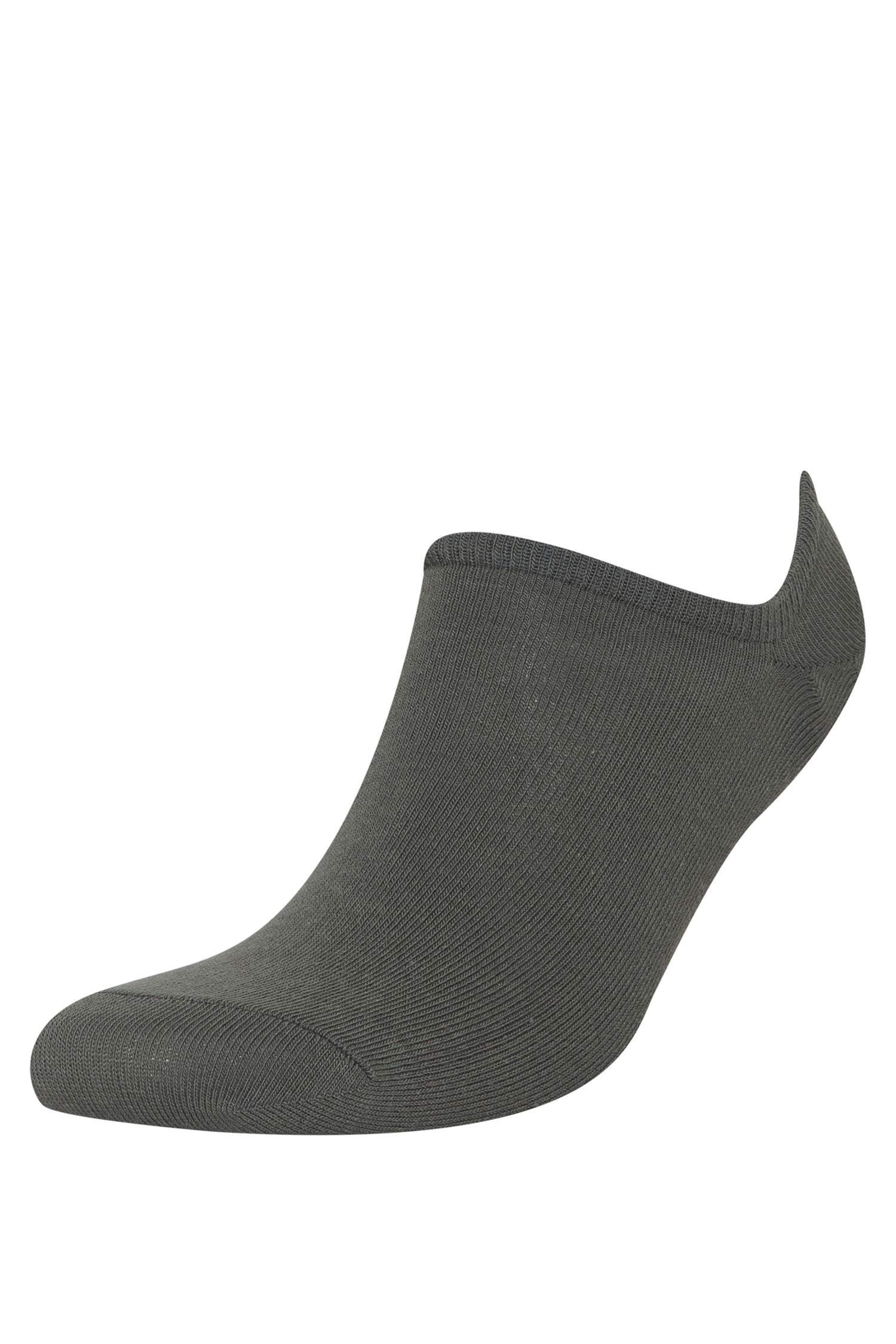 Erkek Görünmez 3'lü Pamuklu Sneaker Çorap