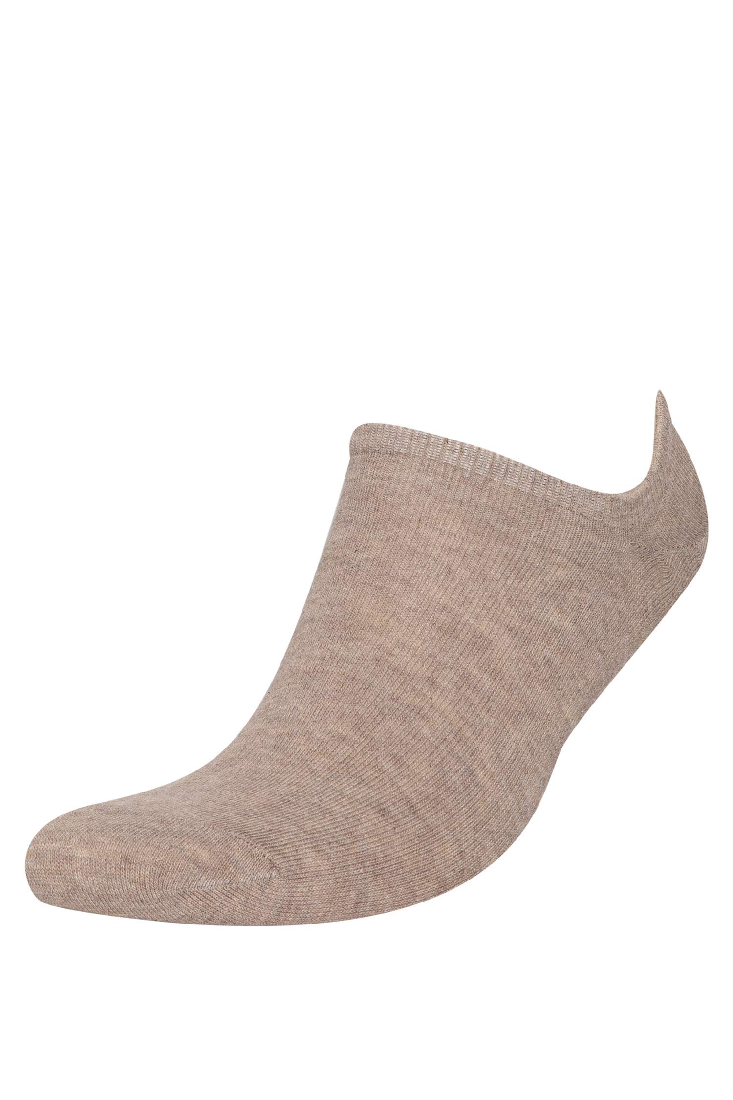 Erkek Görünmez 3'lü Pamuklu Sneaker Çorap