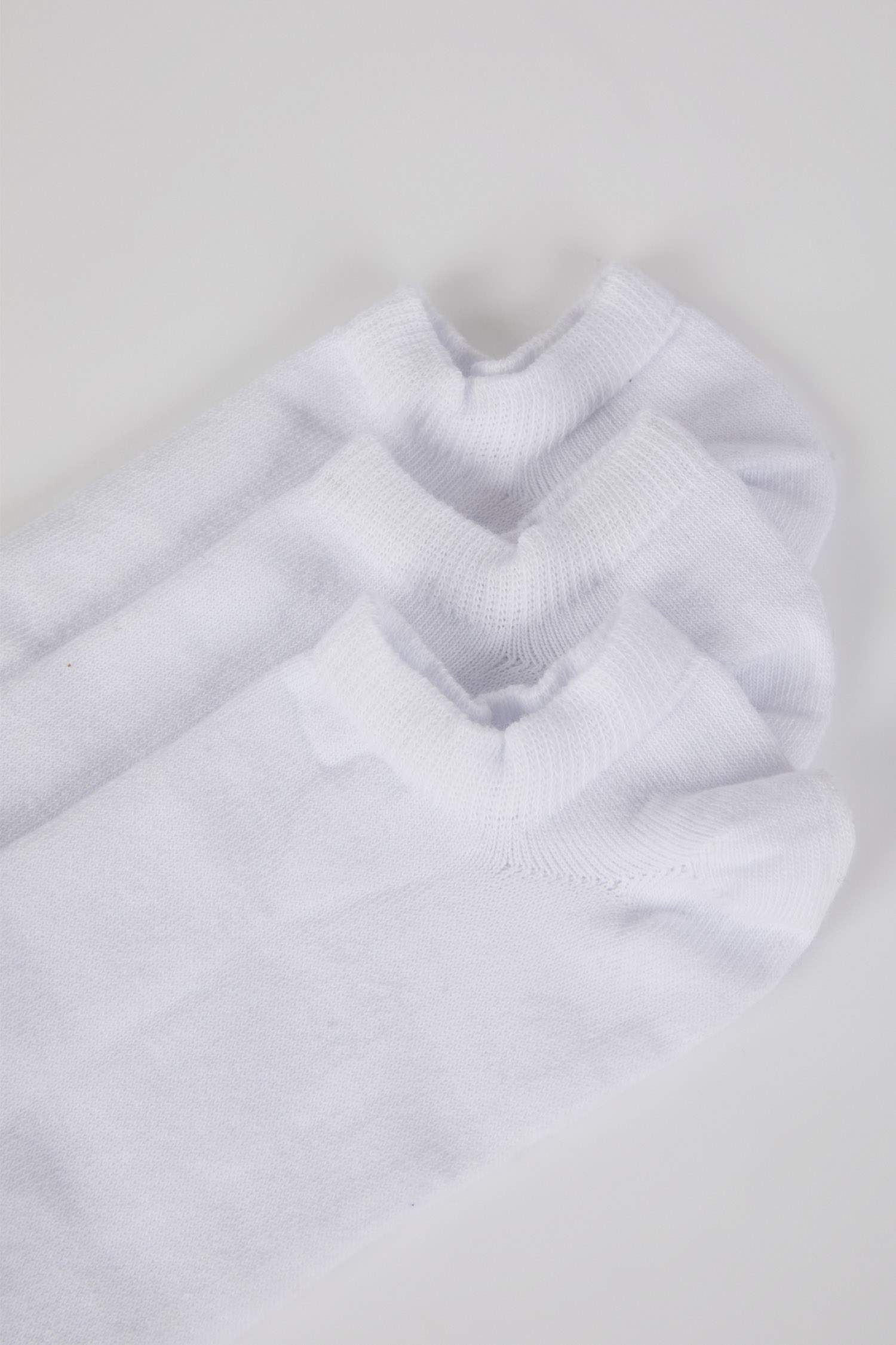 Erkek Pamuklu 3'lü Sneaker Çorabı