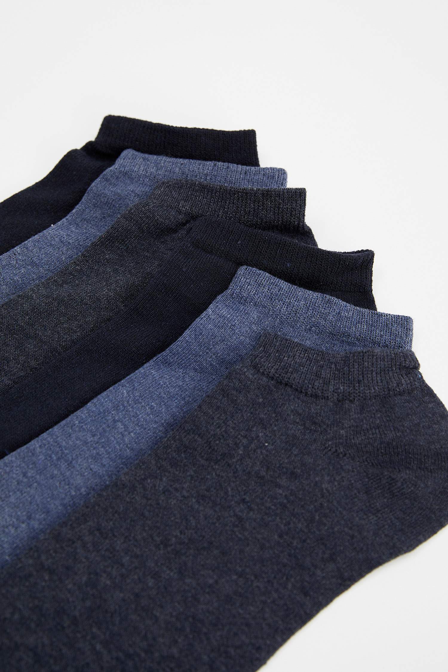 Men Cotton 7-Pack Short Socks