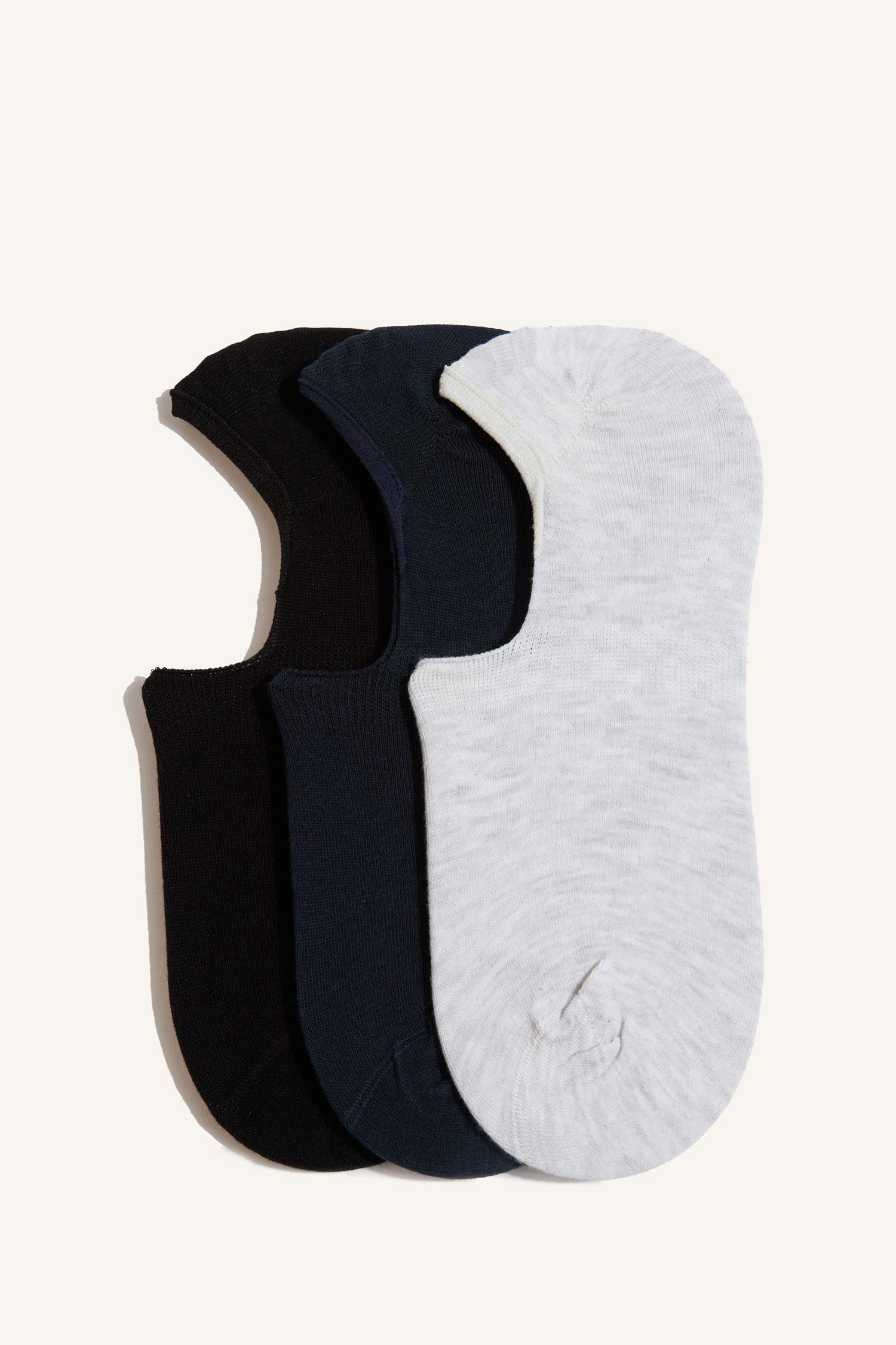 Men Basic 3-pack Ballet Socks