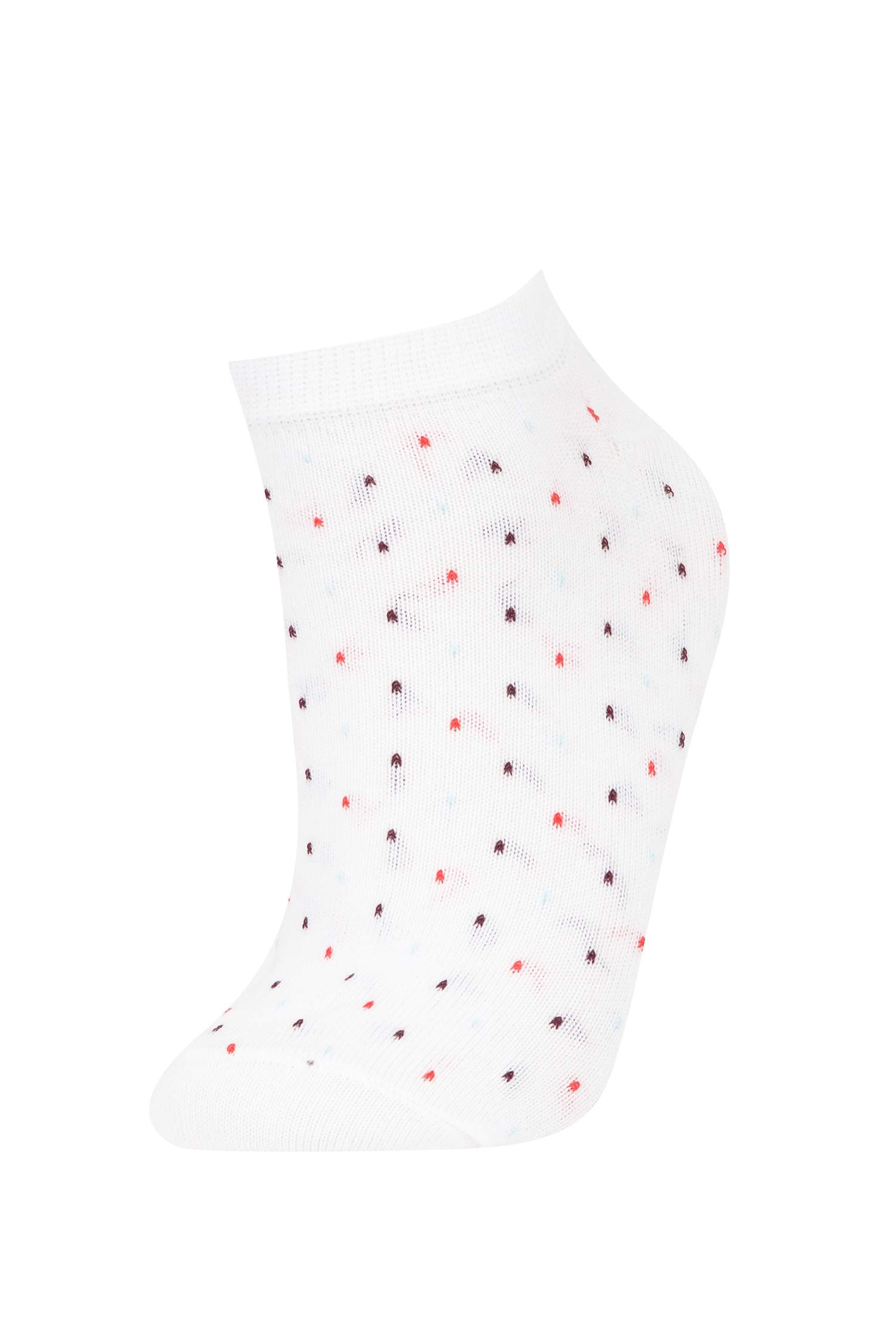 Patterned 5 Pack Booties Socks