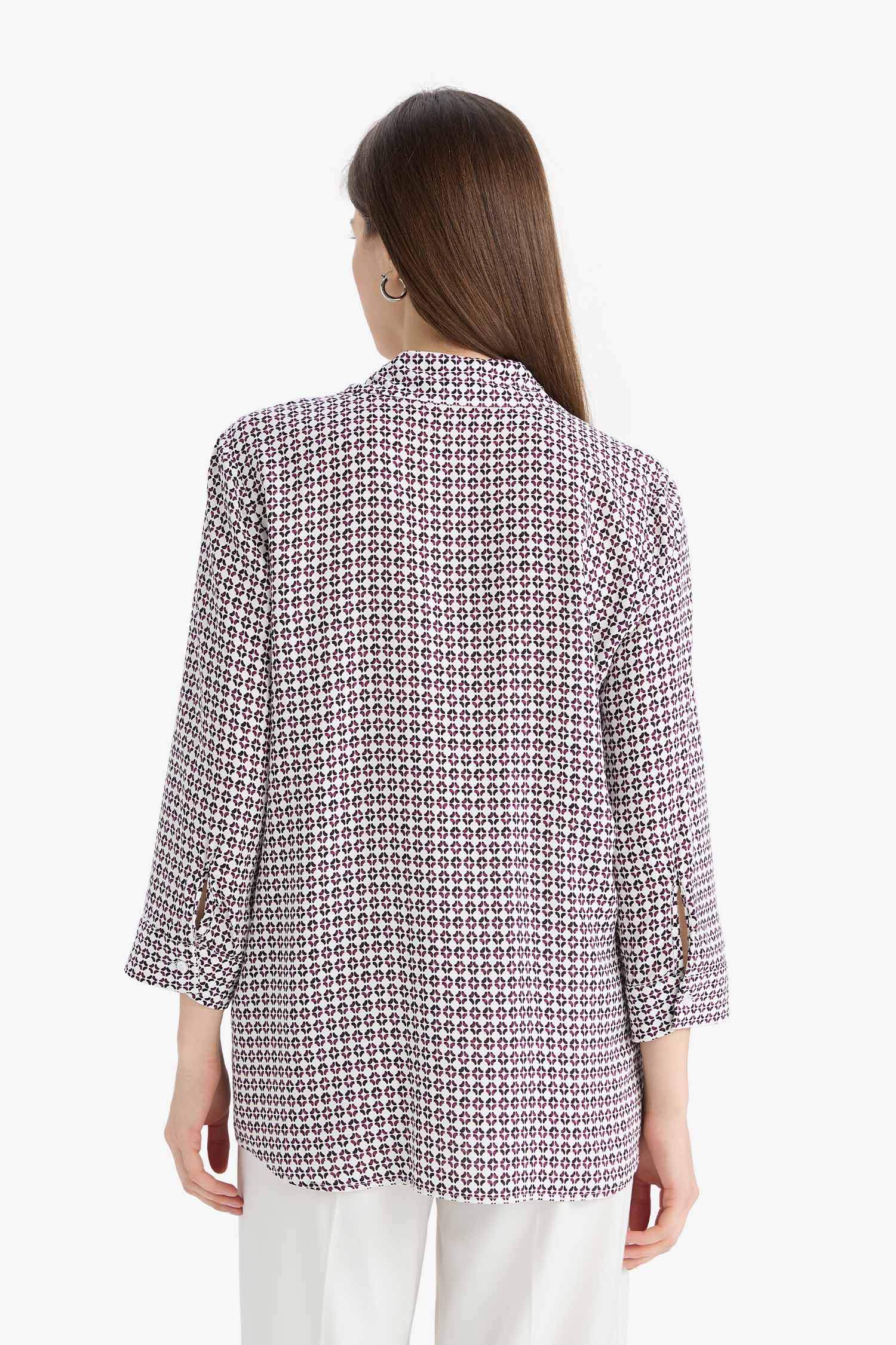 Regular Fit Checkered Long Sleeve Shirt