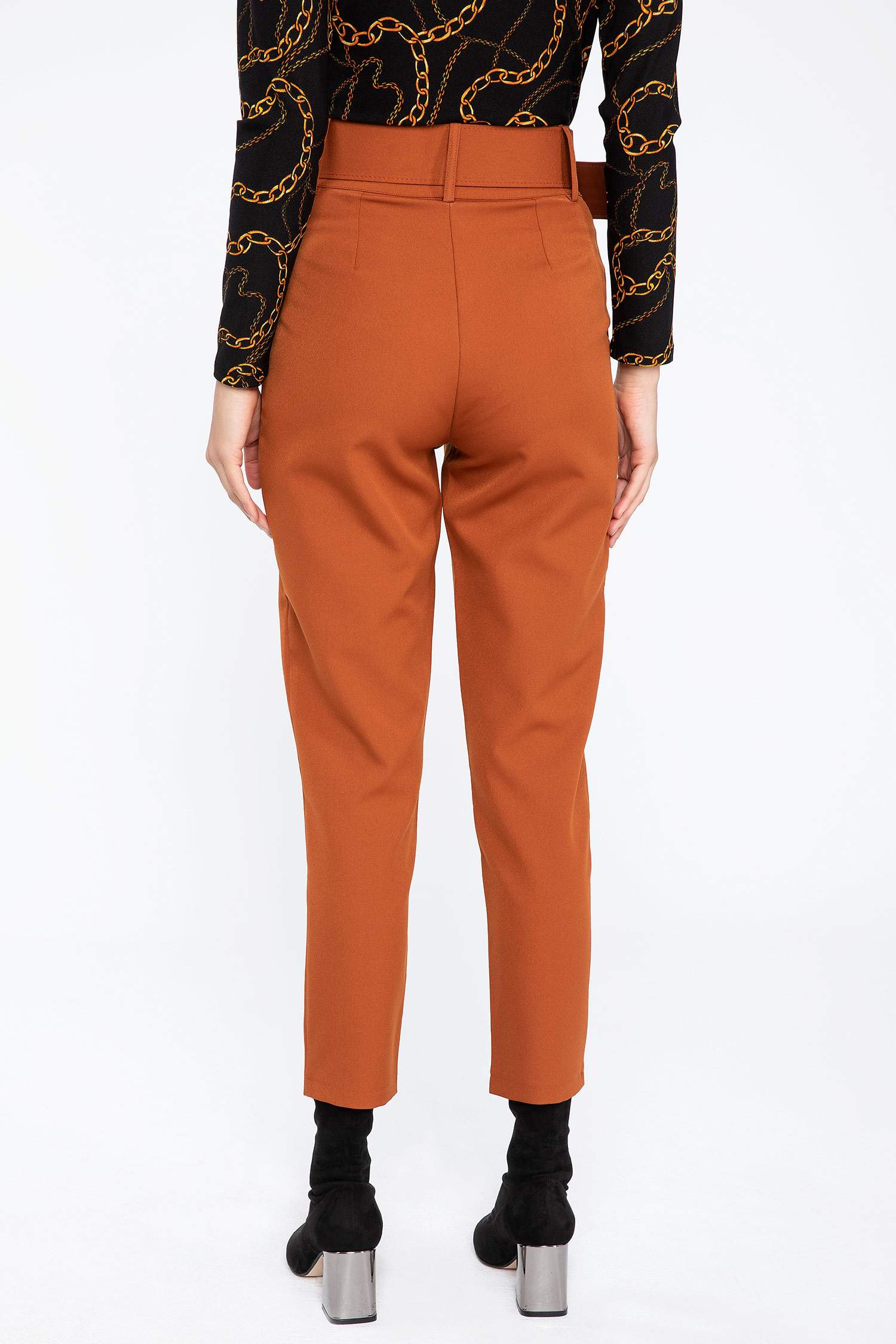 Defacto Kemerli Pantolon. 4