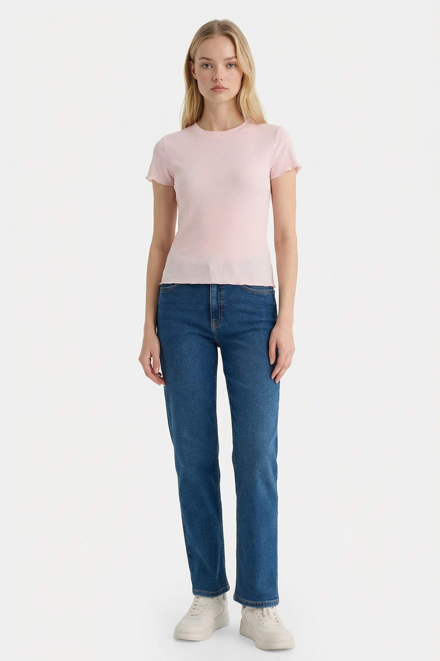 Футболка кашкорсе Fitted с коротким рукавом