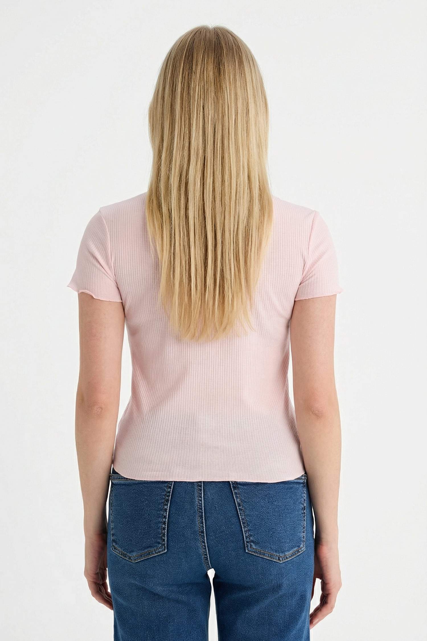 Футболка кашкорсе Fitted с коротким рукавом