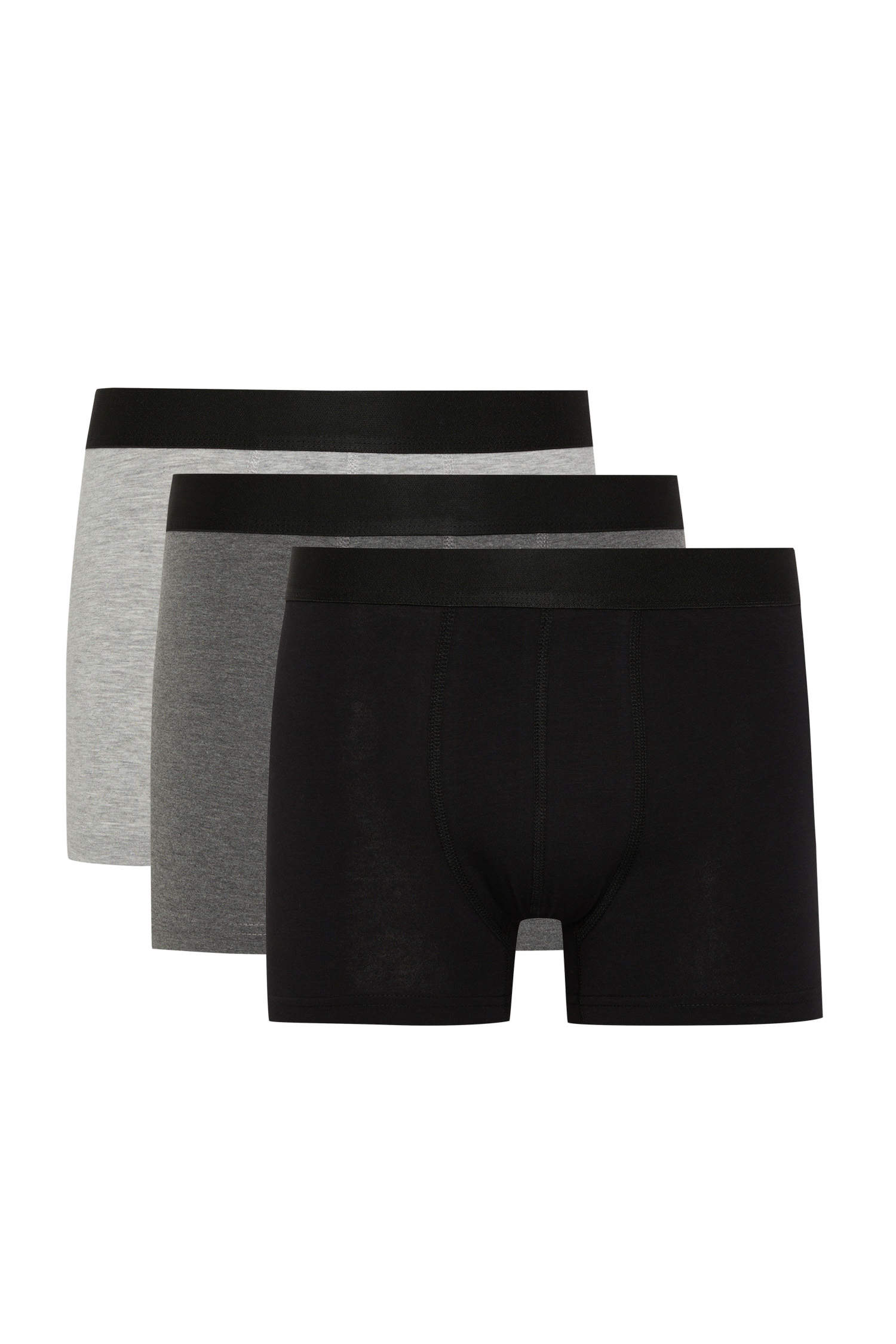 Bench Mens Emmott 3 Pack Elasticated Underwear Boxers Boxer Shorts -  Assorted