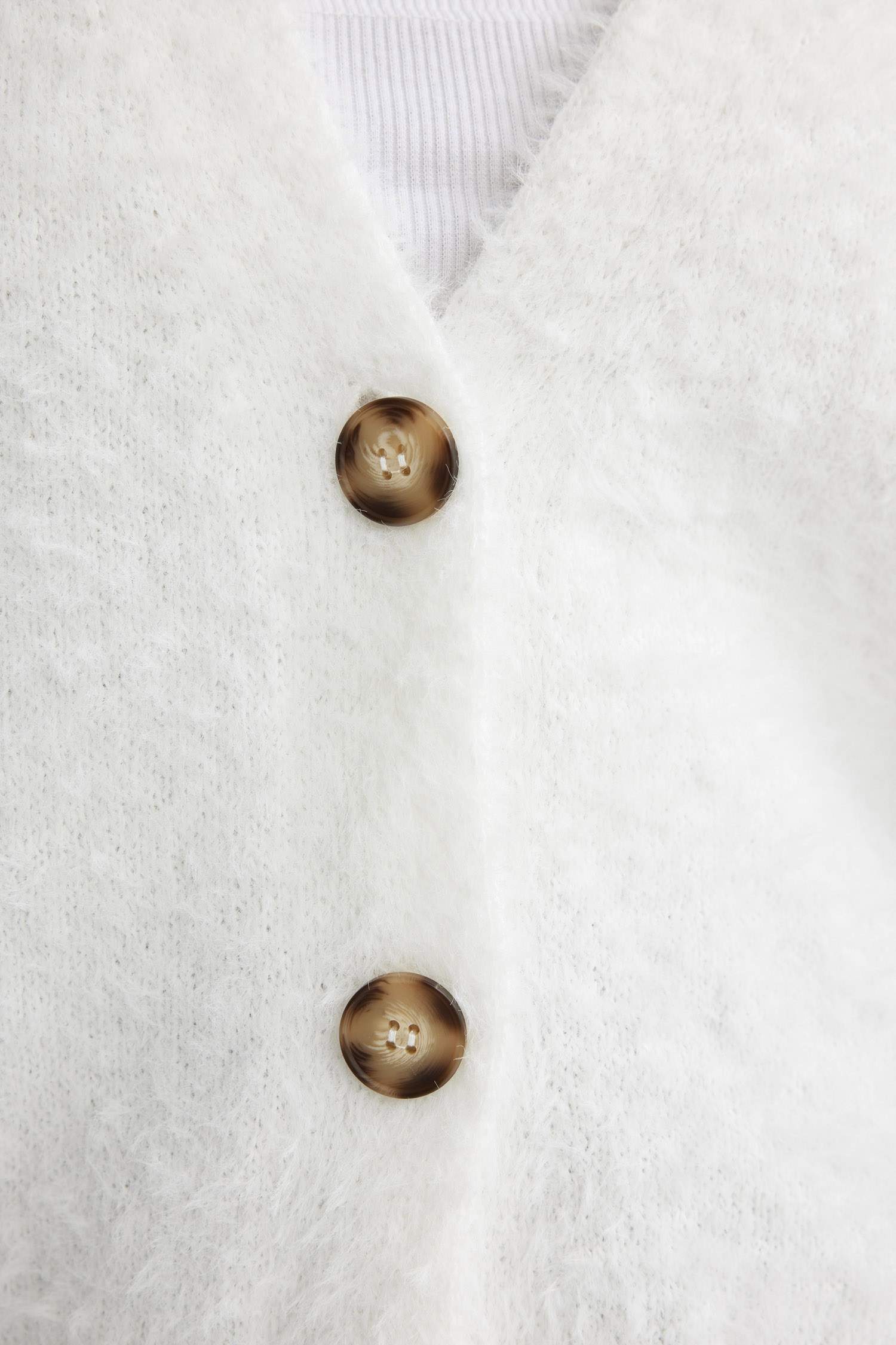 Oversize Geniş Kalıp V Yaka Triko Hırka