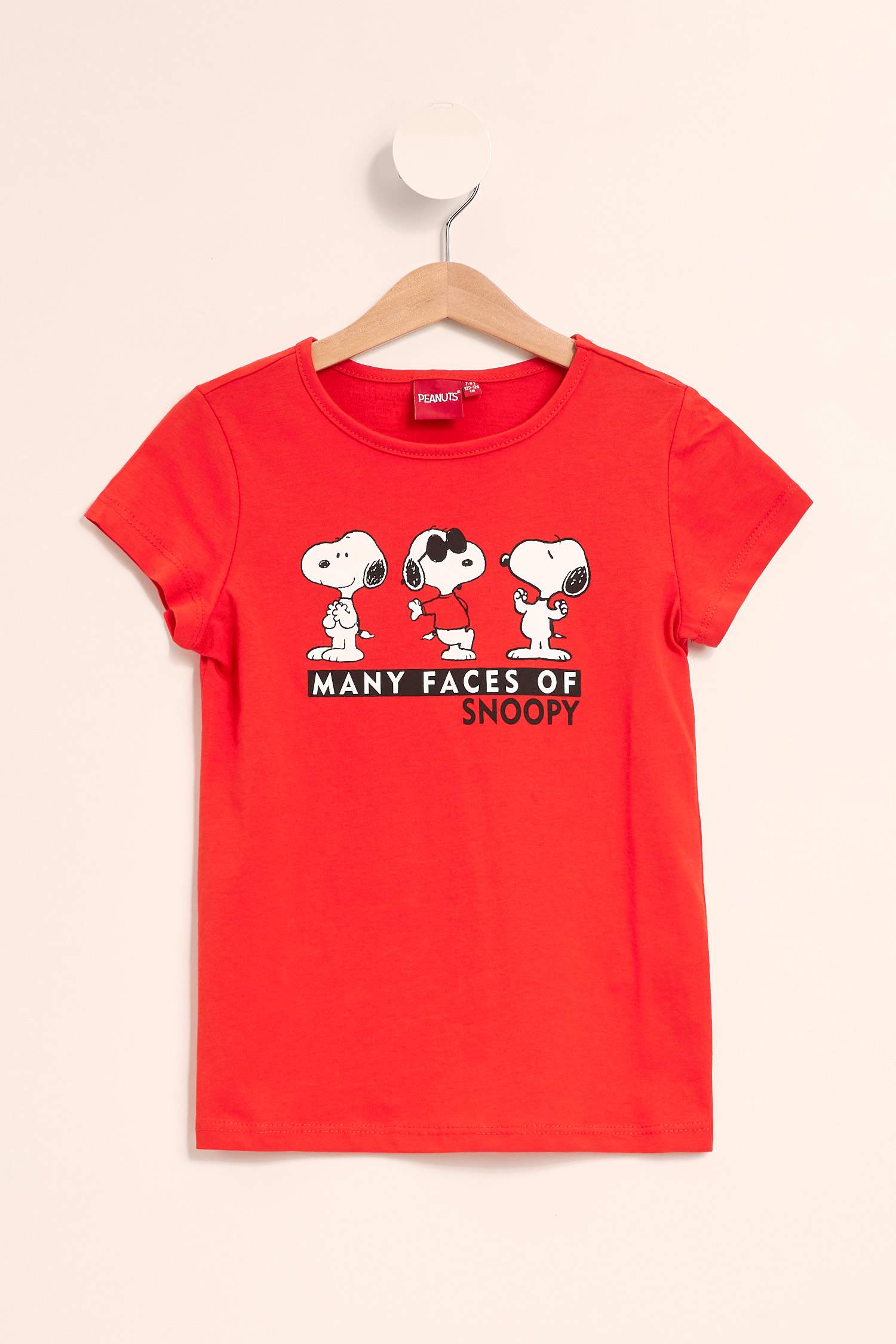 Defacto Snoopy Lisanslı Kısa Kollu T-shirt. 1