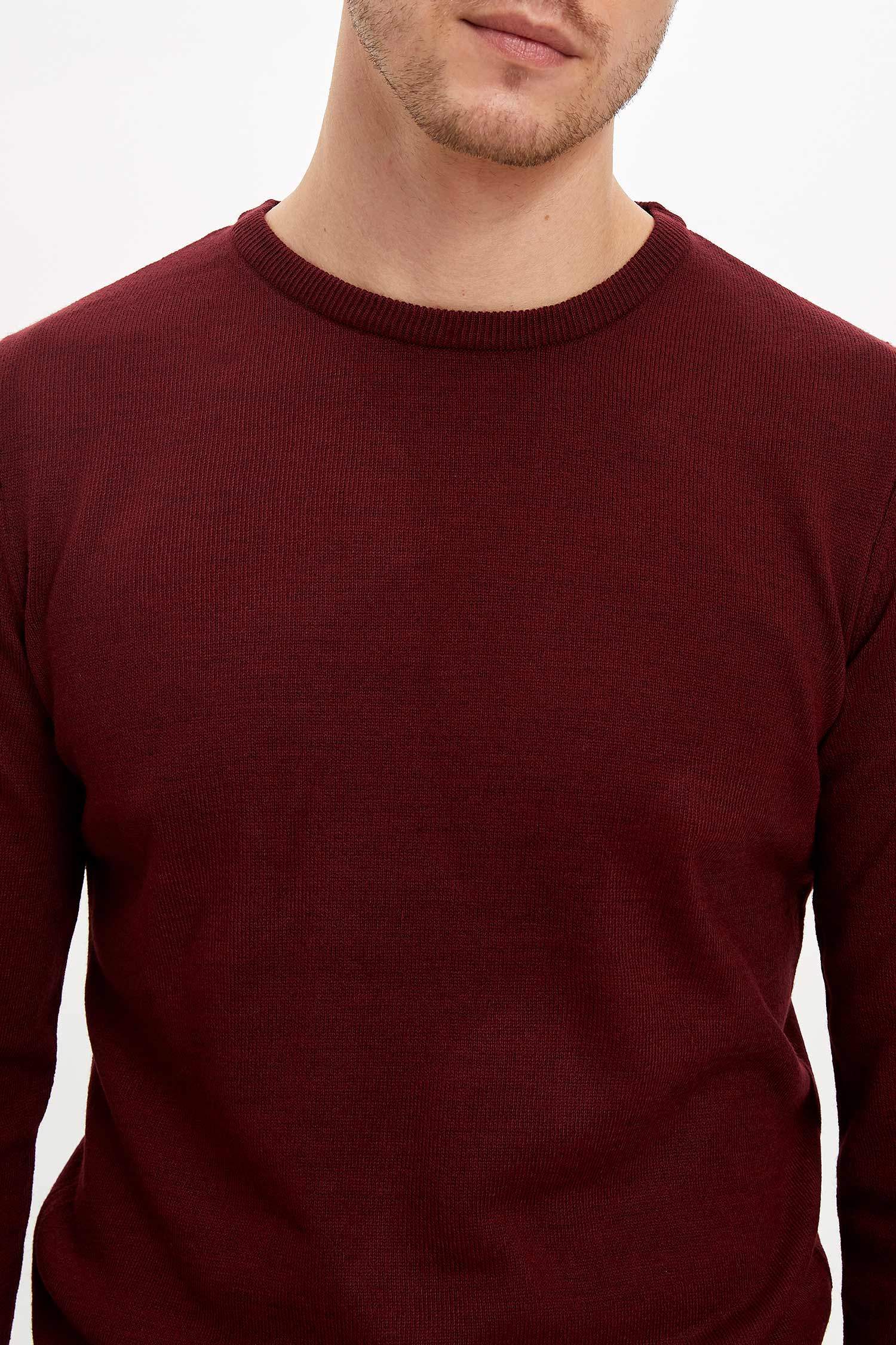 Defacto Slim Fit Basic Kaşmir Kazak. 4
