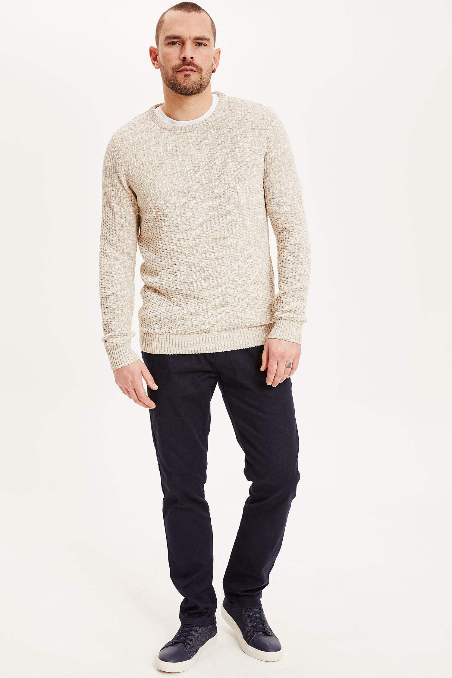 Defacto Slim Fit Triko Kazak. 2