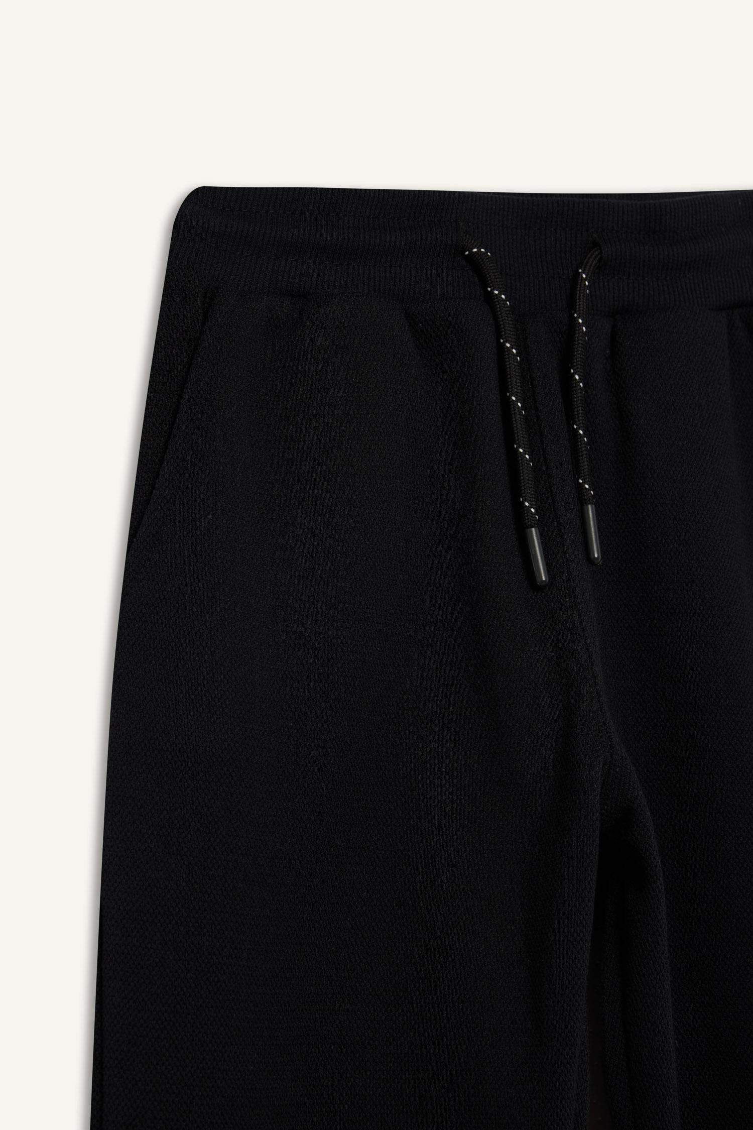 بنطرون بجامة رياضي ولادي جوجر قصة عادية وخصر مطاطي