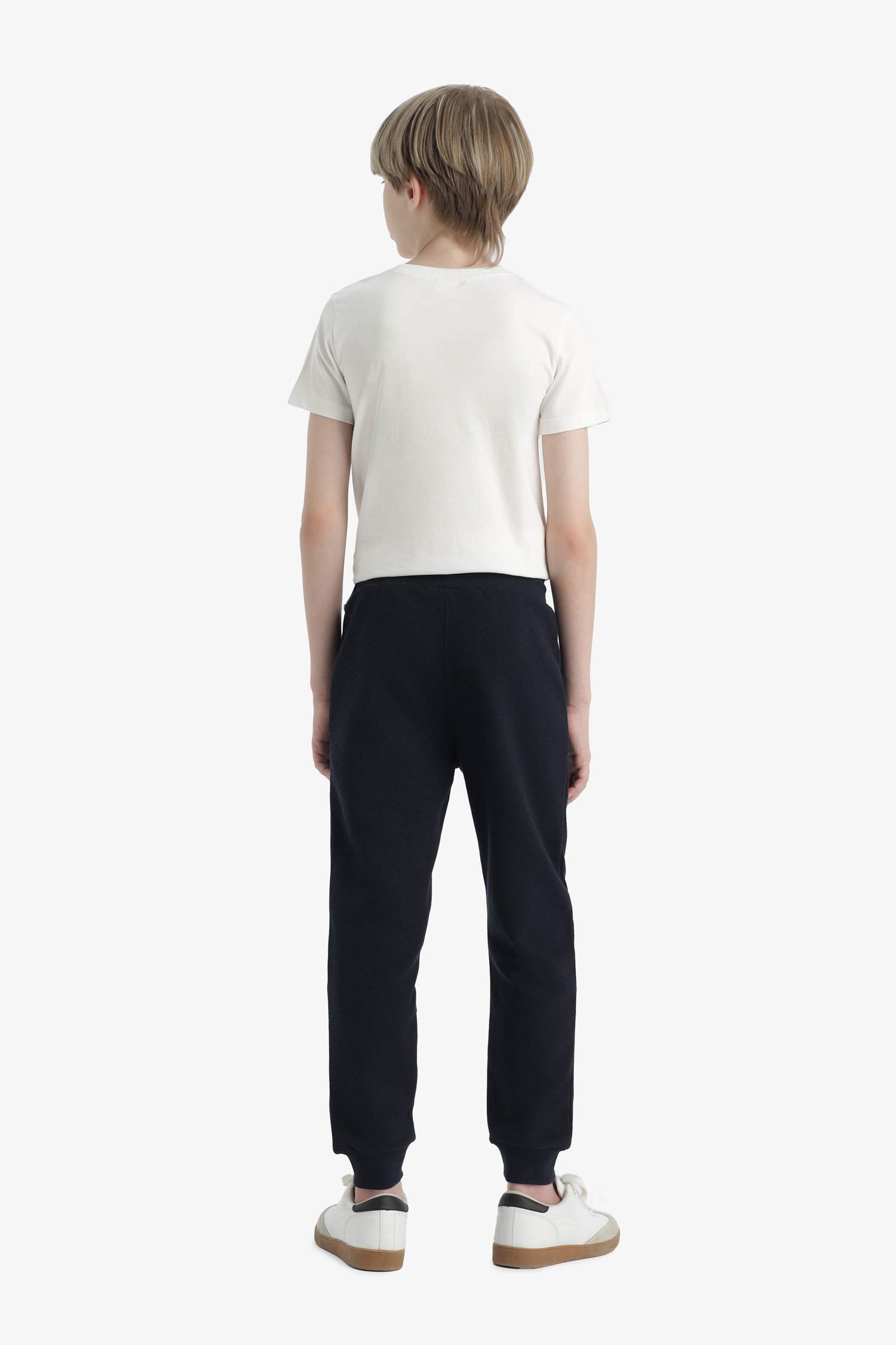 بنطرون بجامة رياضي ولادي جوجر قصة عادية وخصر مطاطي