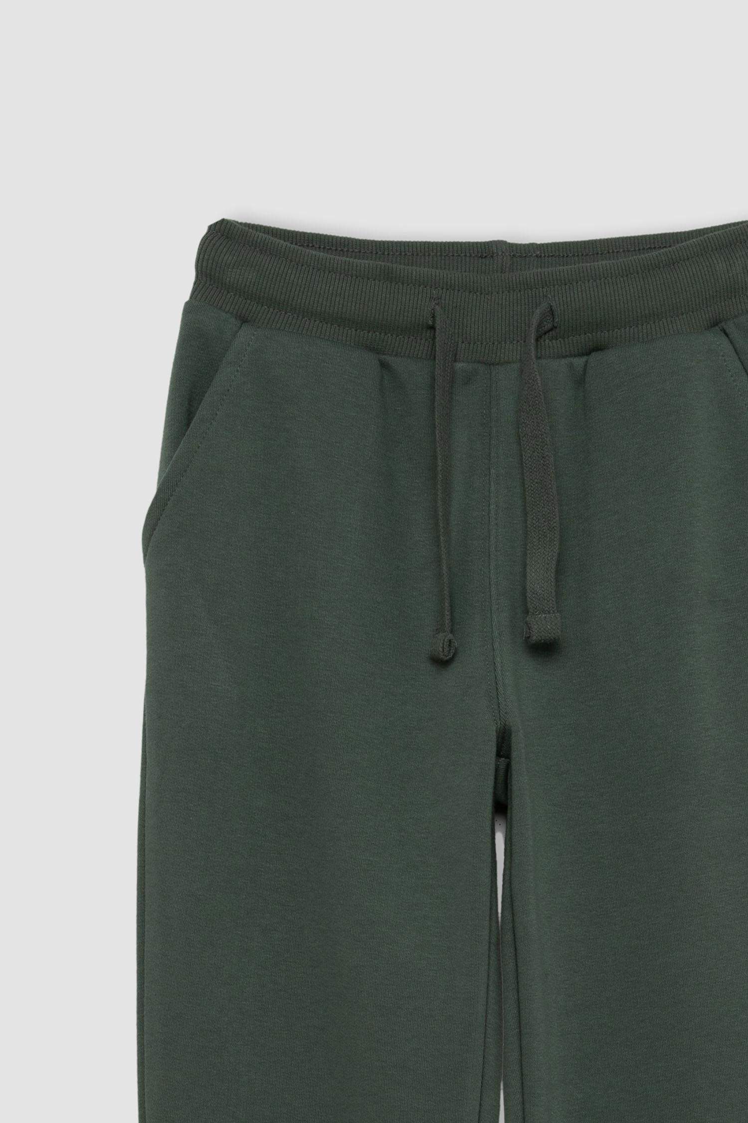 Erkek Çocuk Beli Paçası Lastikli Cepli Jogger Okul Eşofman Altı