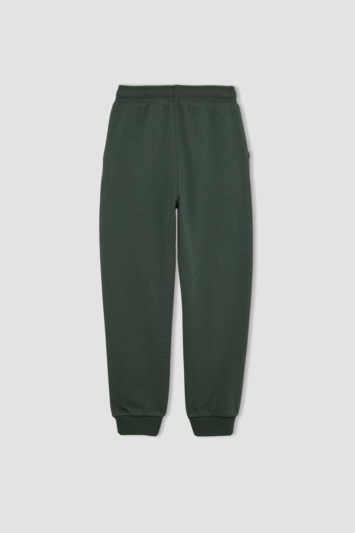 Erkek Çocuk Beli Paçası Lastikli Cepli Jogger Okul Eşofman Altı