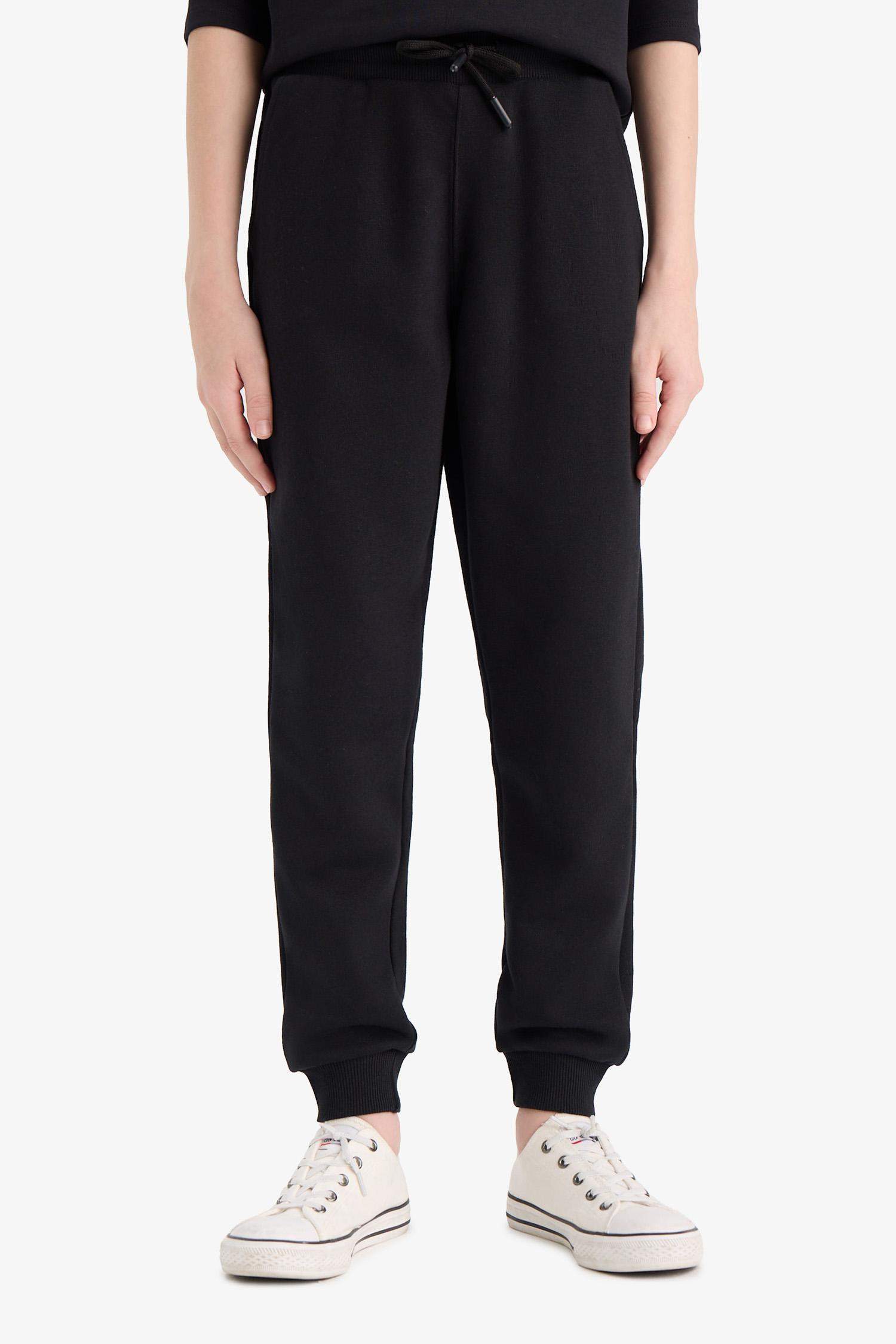 بنطرون بجامة رياضي ولادي جوجر قصة عادية وخصر مطاطي