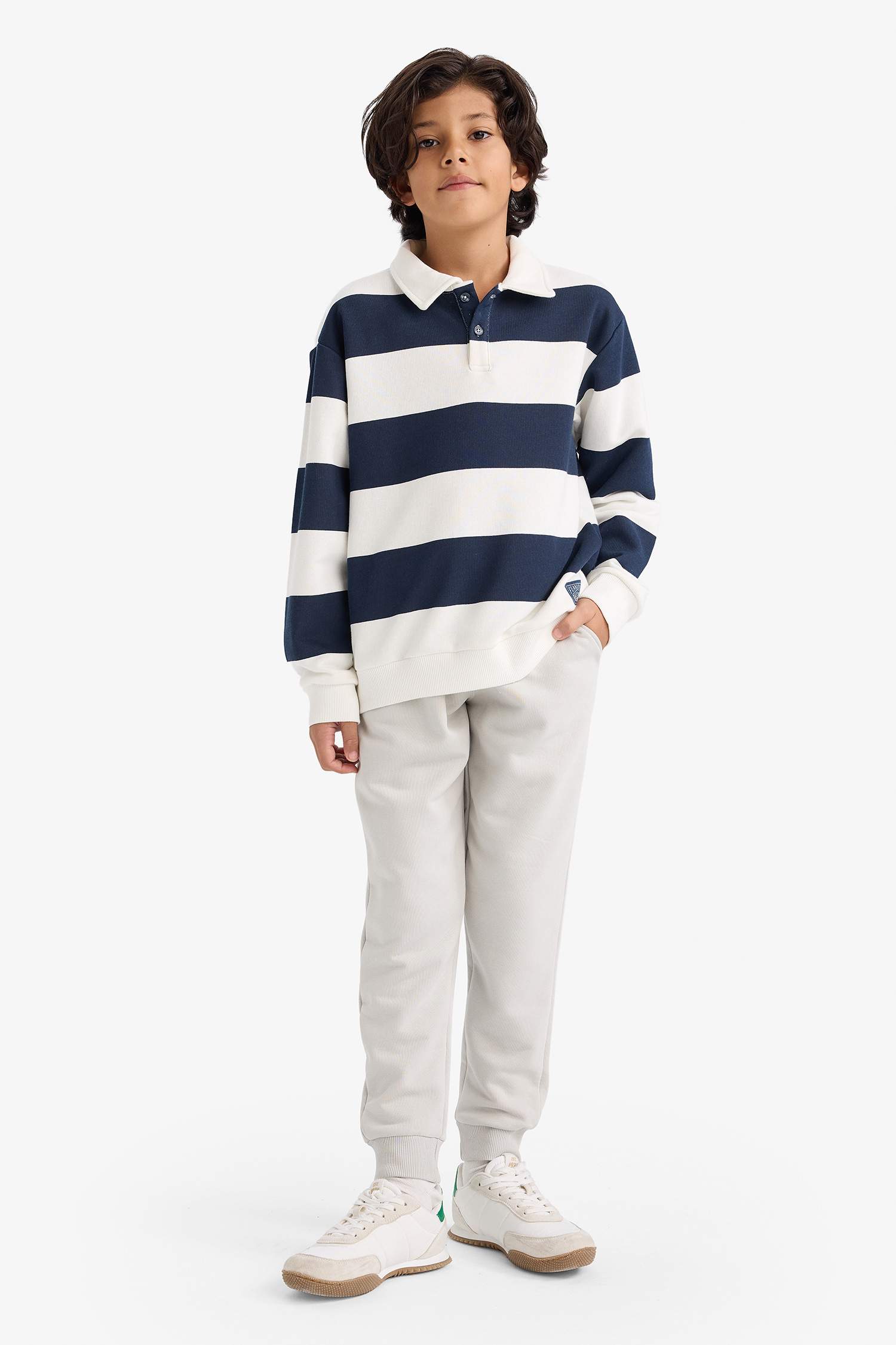 Erkek Çocuk Beli Lastikli Jogger Eşofman Altı