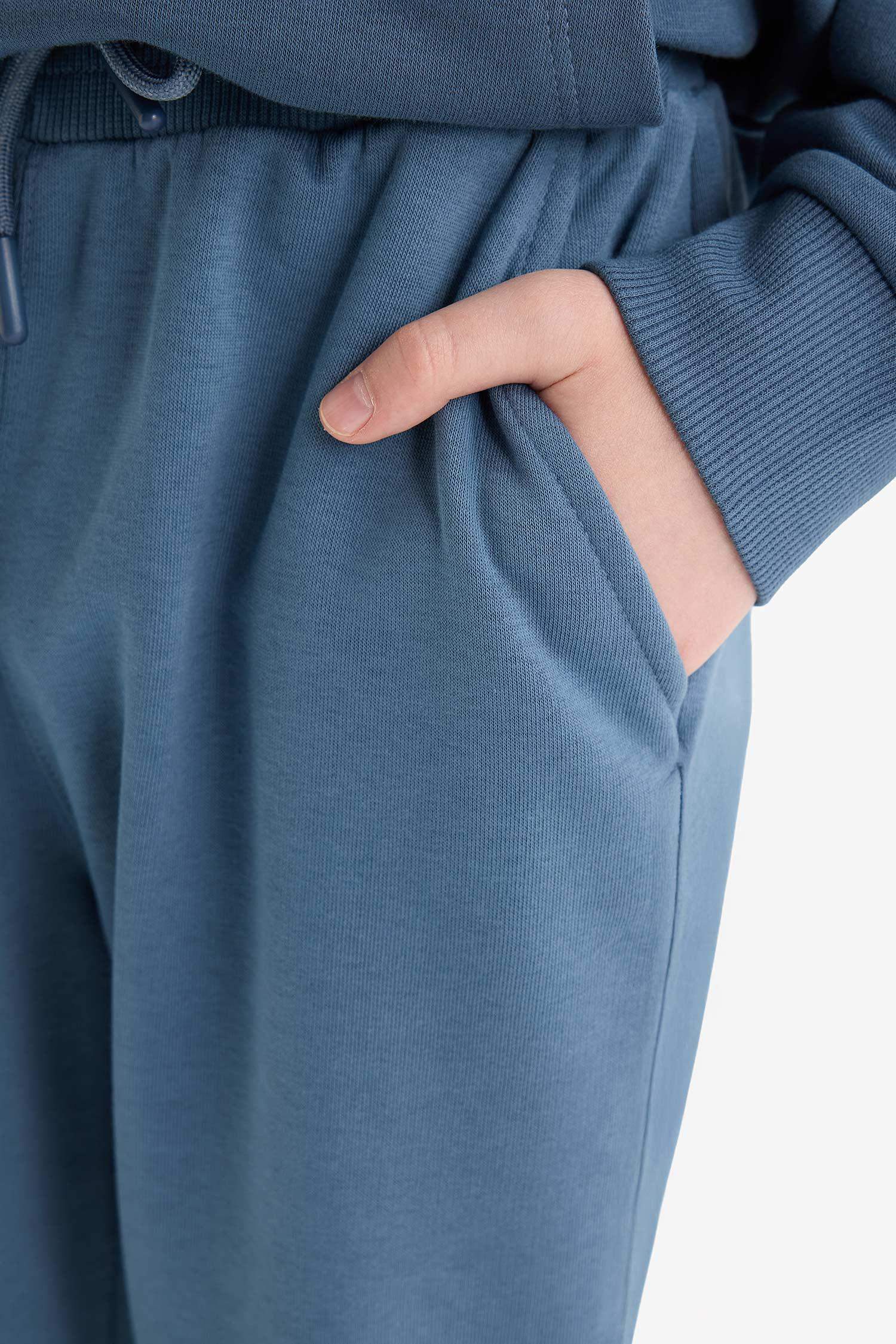 Erkek Çocuk Beli Lastikli Okul Jogger Eşofman Altı