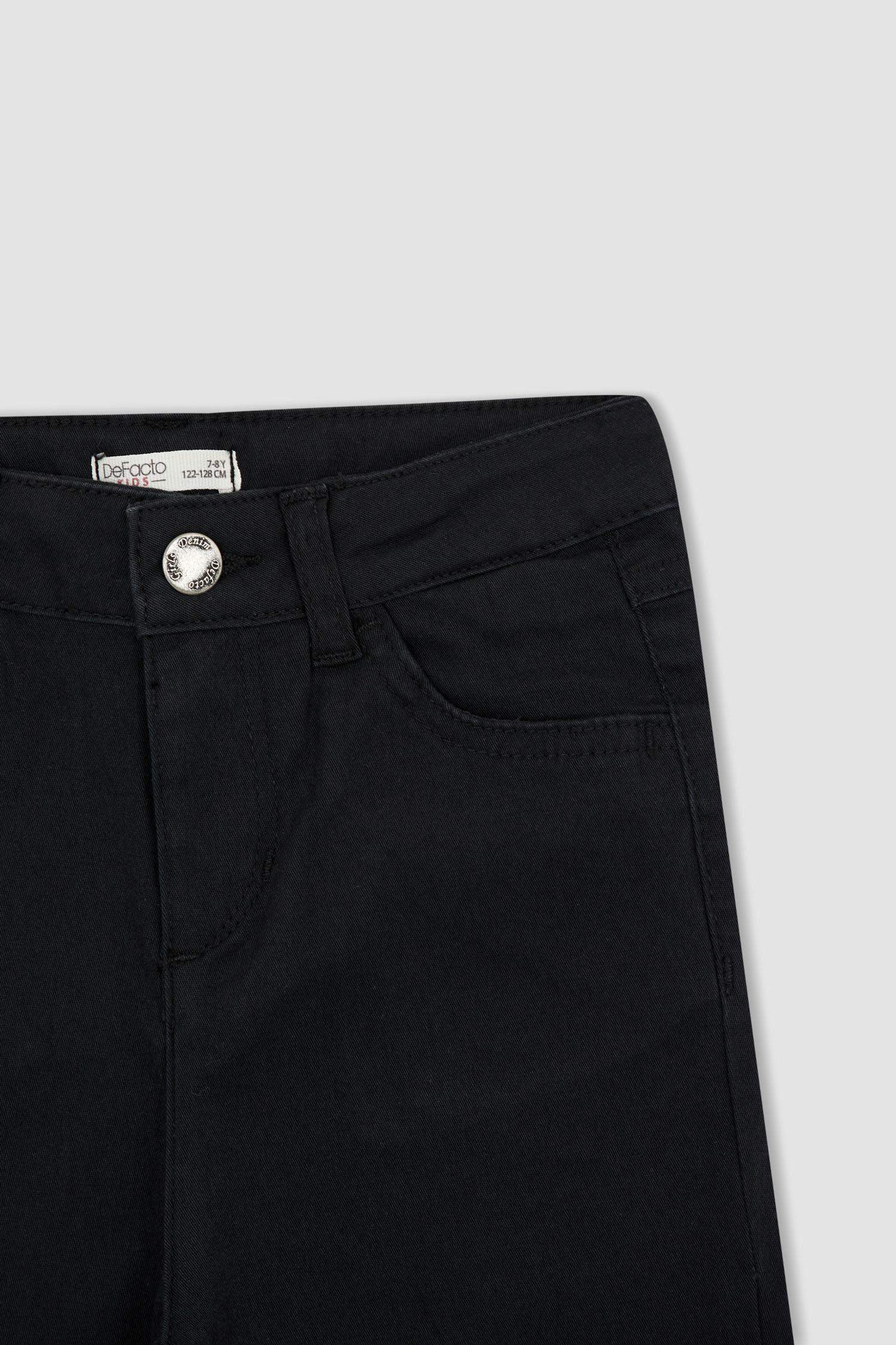 Брюки приталенного кроя для девочек, Школьная коллекция