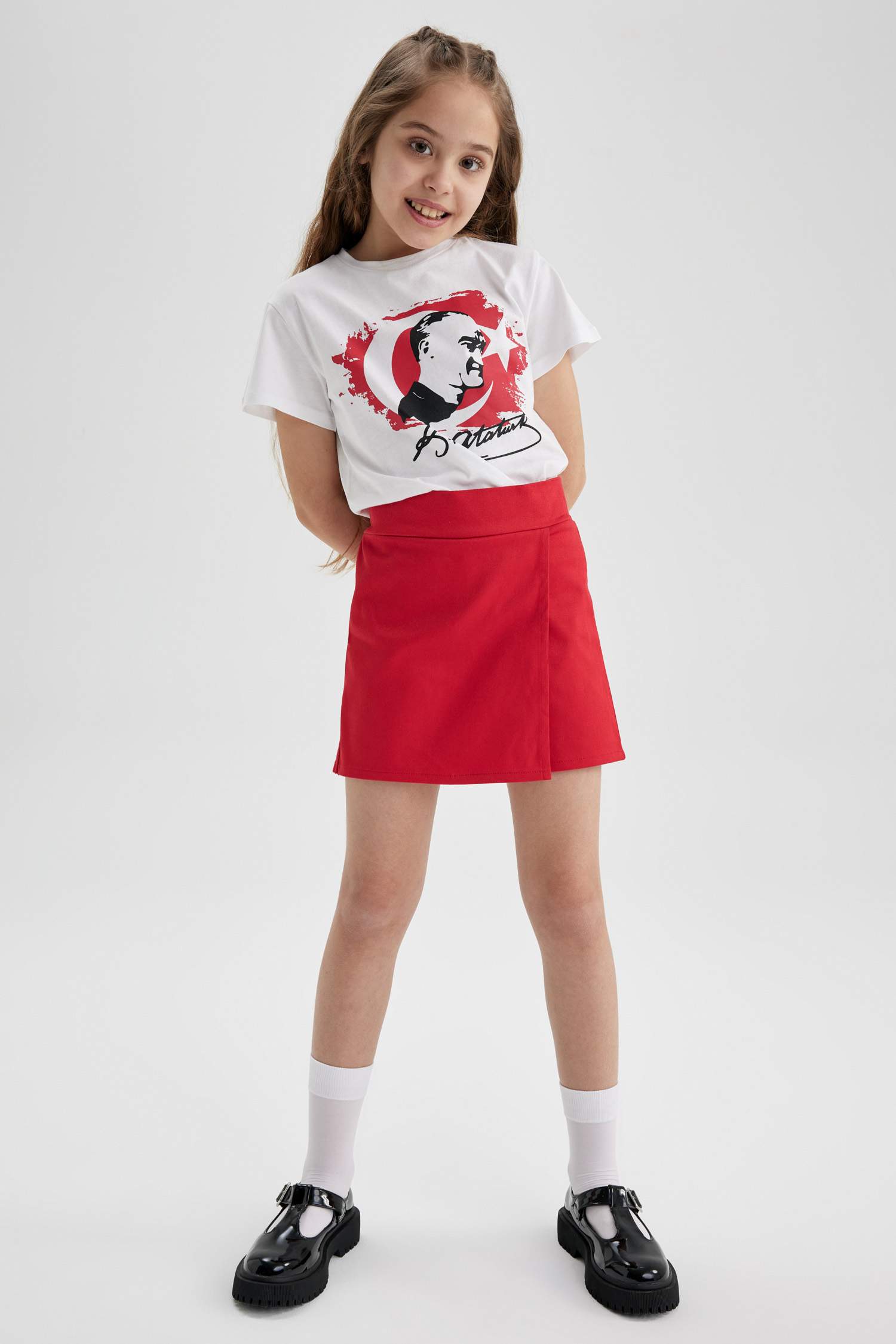 Ensemble Gabardine 2 Pour La Fête Des Enfants Pour Filles