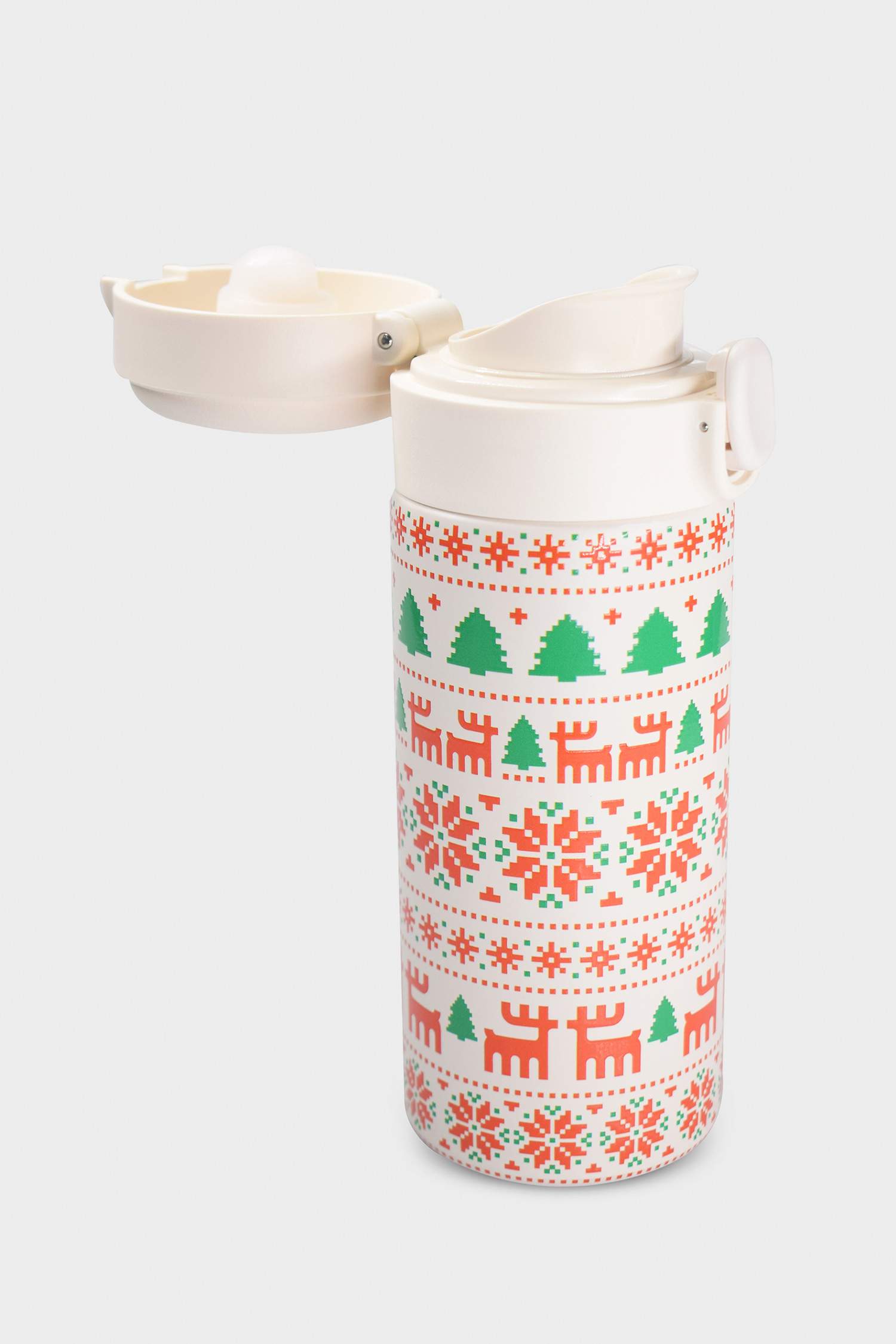 KARACA X DEFACTO SNOW ÇELİK SIZDIRMAZ TERMOS 350 ML