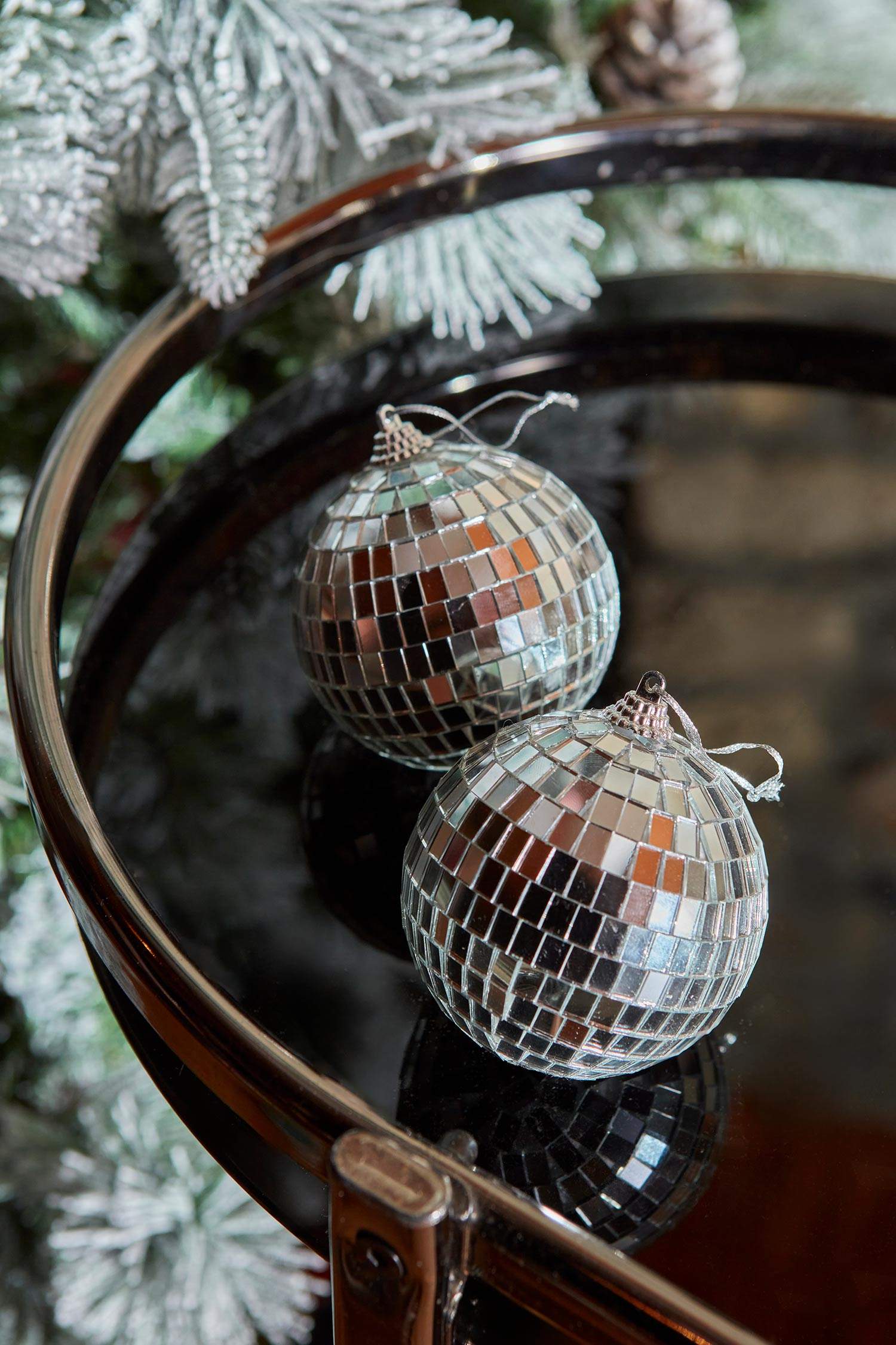 KARACA X DEFACTO DISCO BALL AĞAÇ SÜSÜ SETİ 2 PARÇA