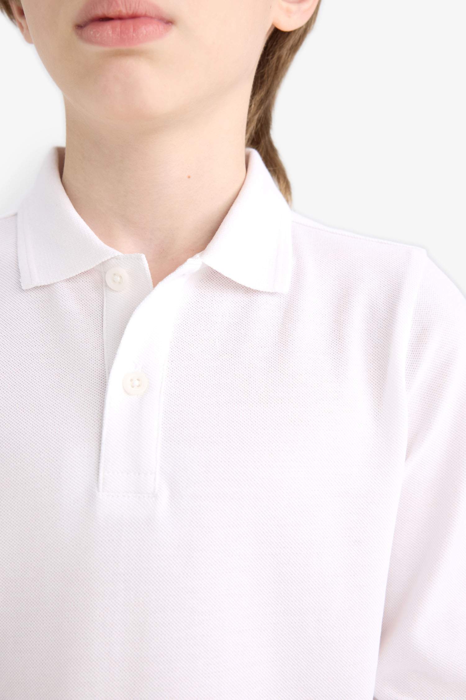 Футболка-поло с длинным рукавом для мальчиков, Школьная коллекция