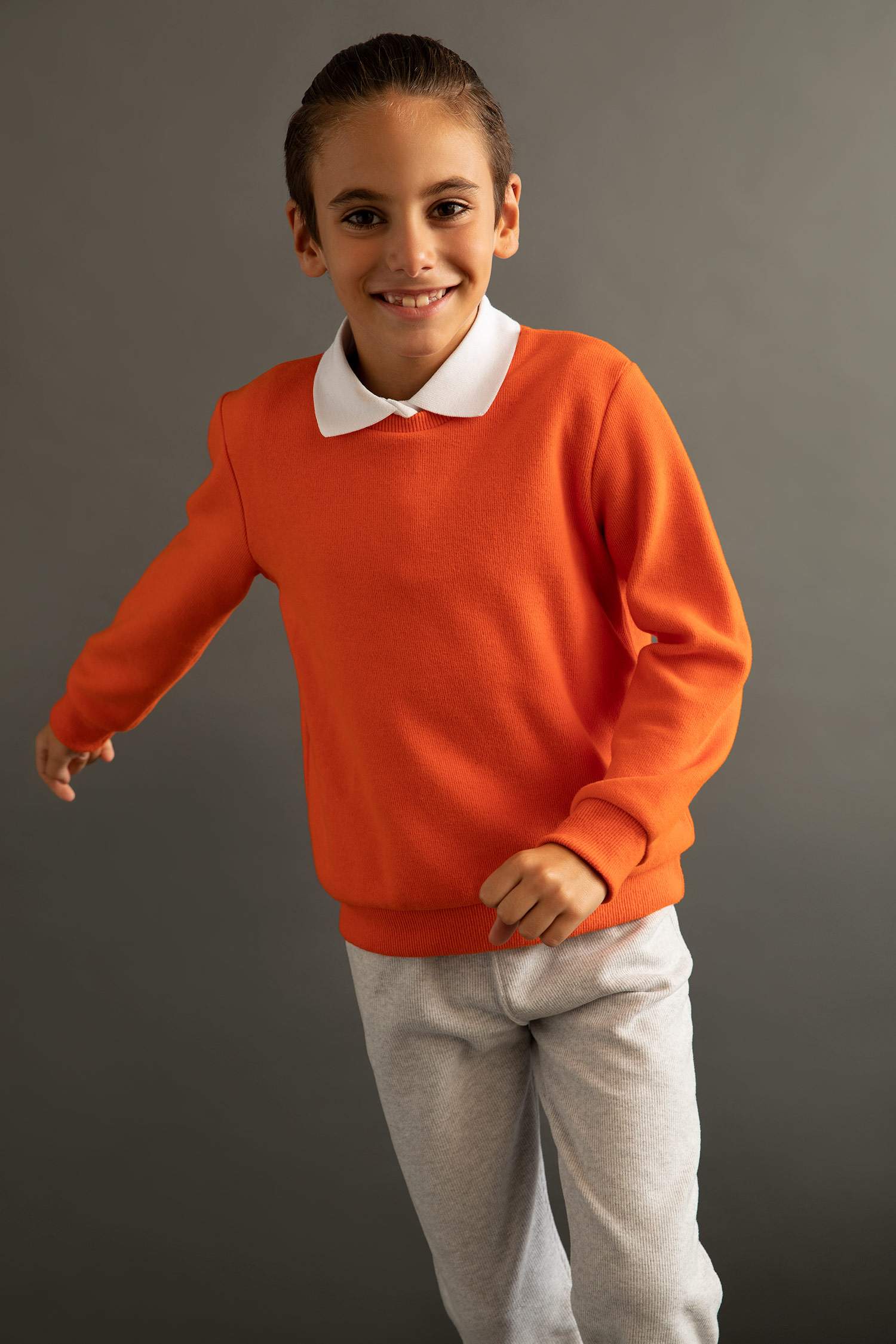 Свитшот с круглым вырезом для мальчиков, Школьная коллекция