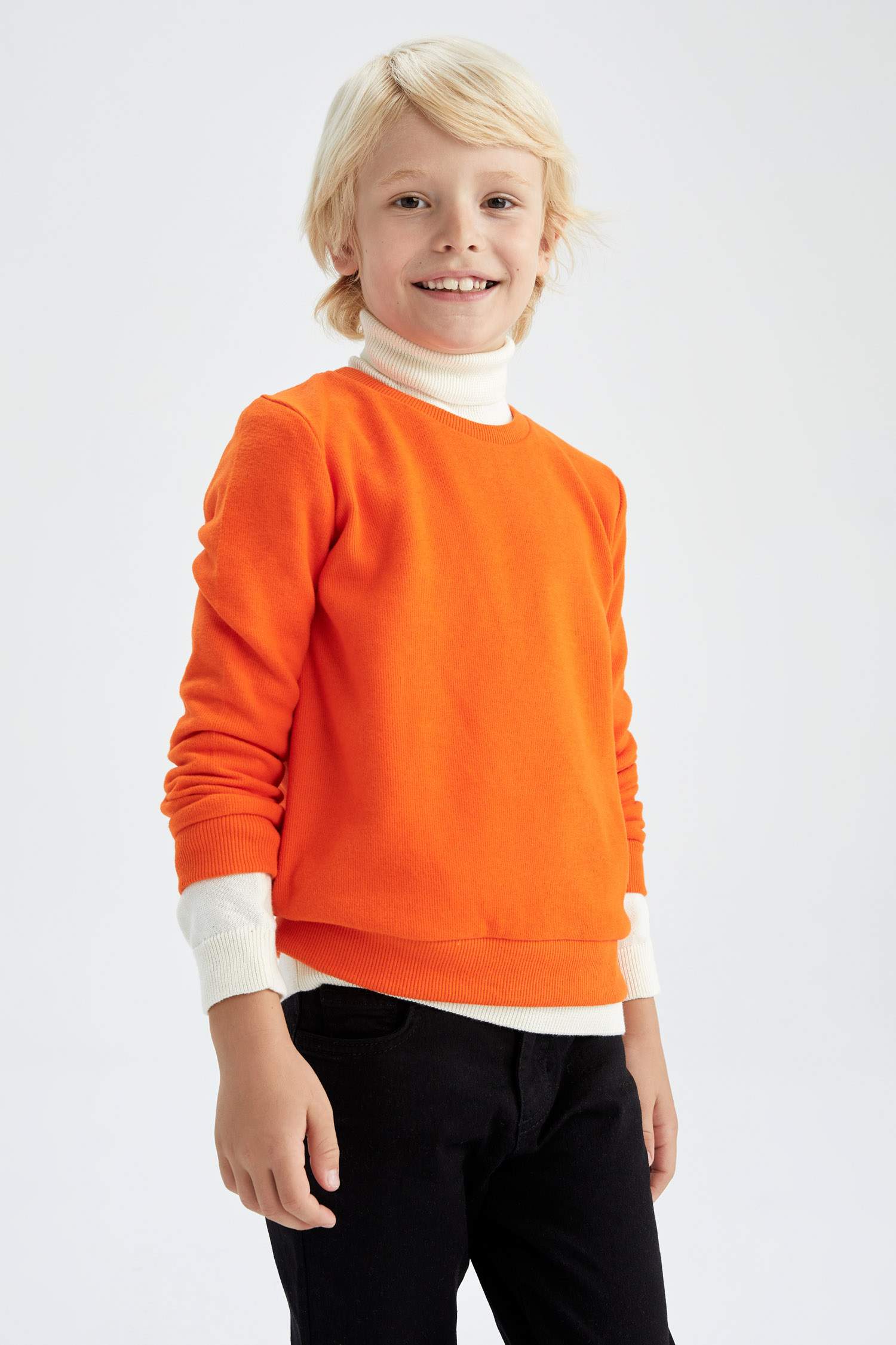 Свитшот с круглым вырезом для мальчиков, Школьная коллекция