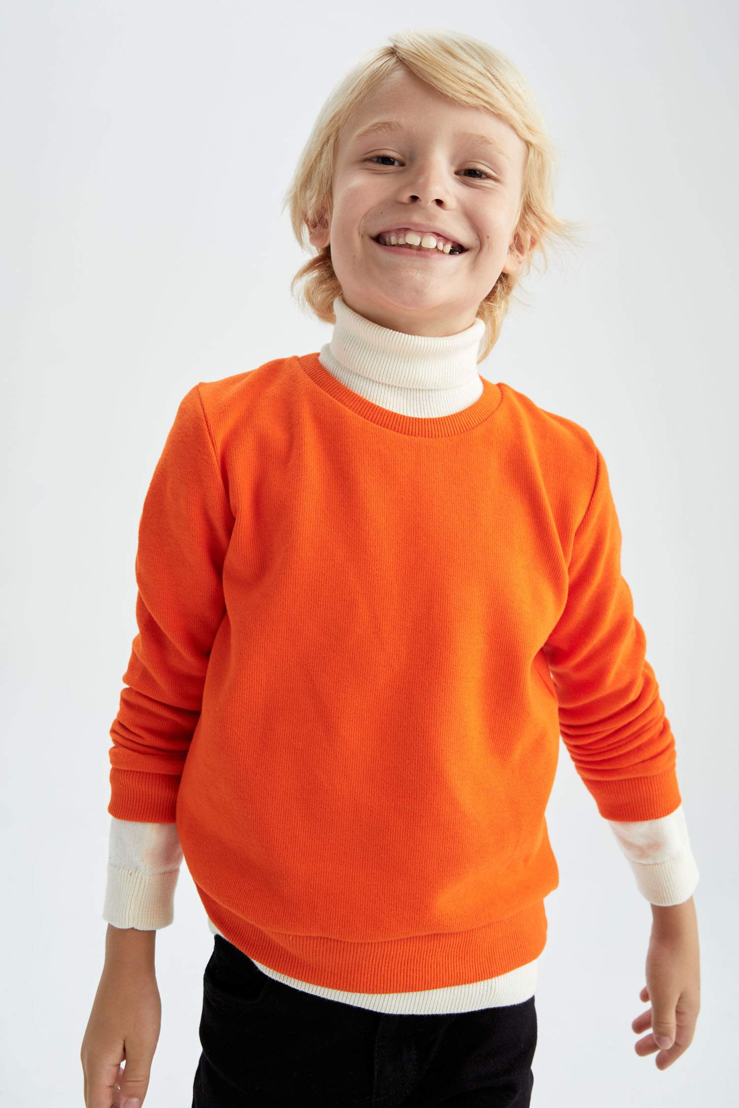 Свитшот с круглым вырезом для мальчиков, Школьная коллекция