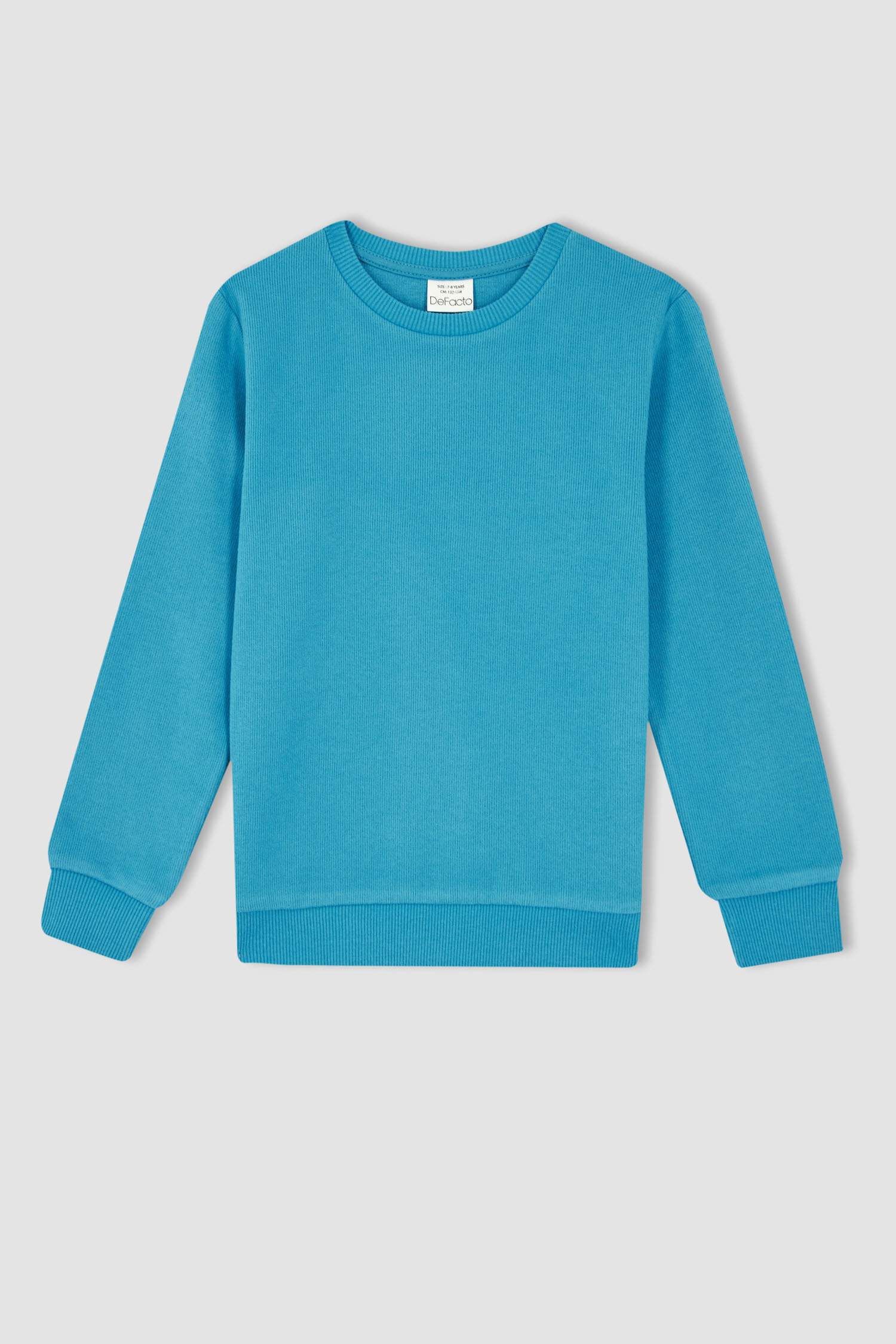 Erkek Çocuk Okula Dönüş Bisiklet Yaka Sweatshirt