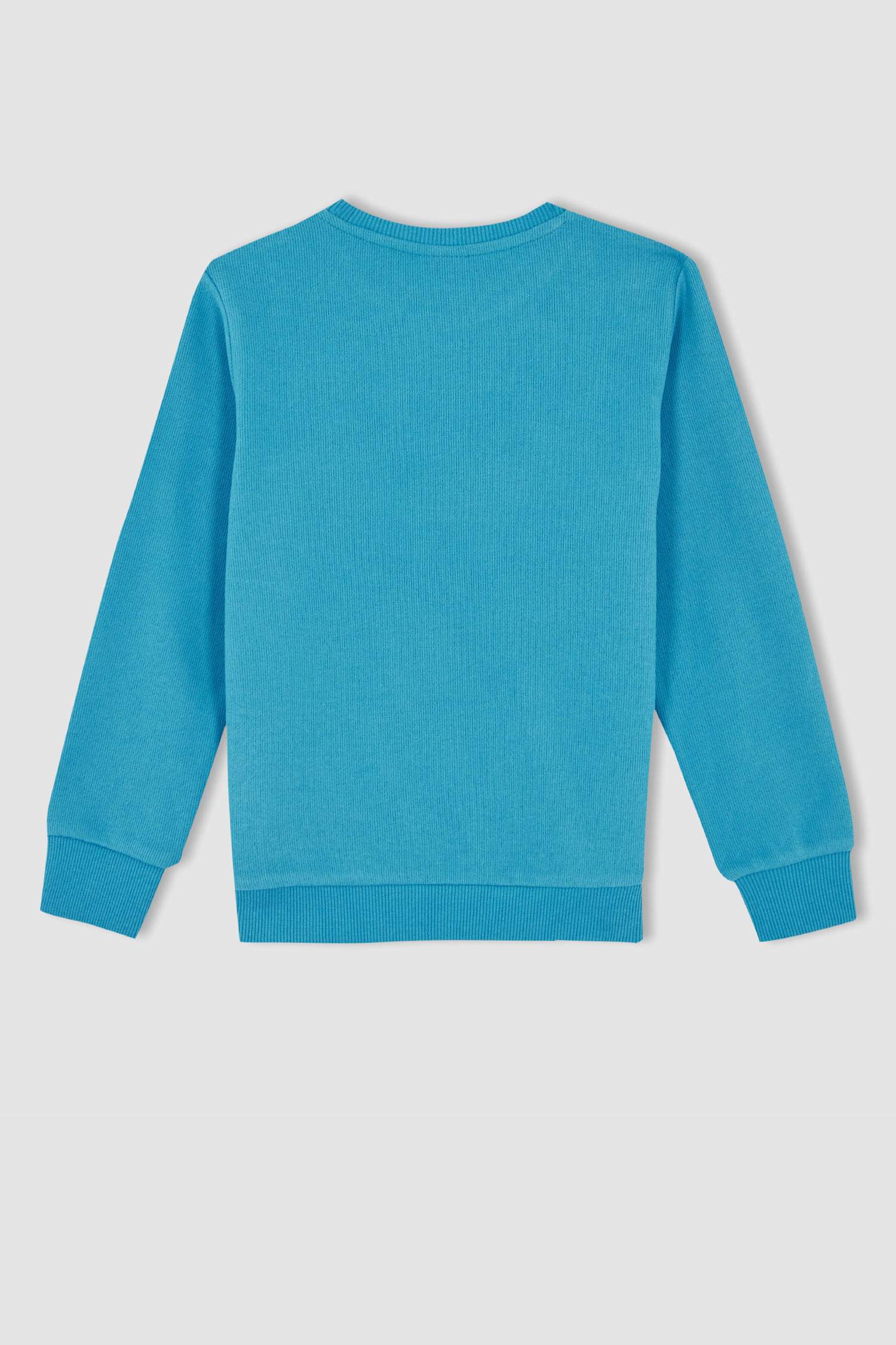 Erkek Çocuk Okula Dönüş Bisiklet Yaka Sweatshirt