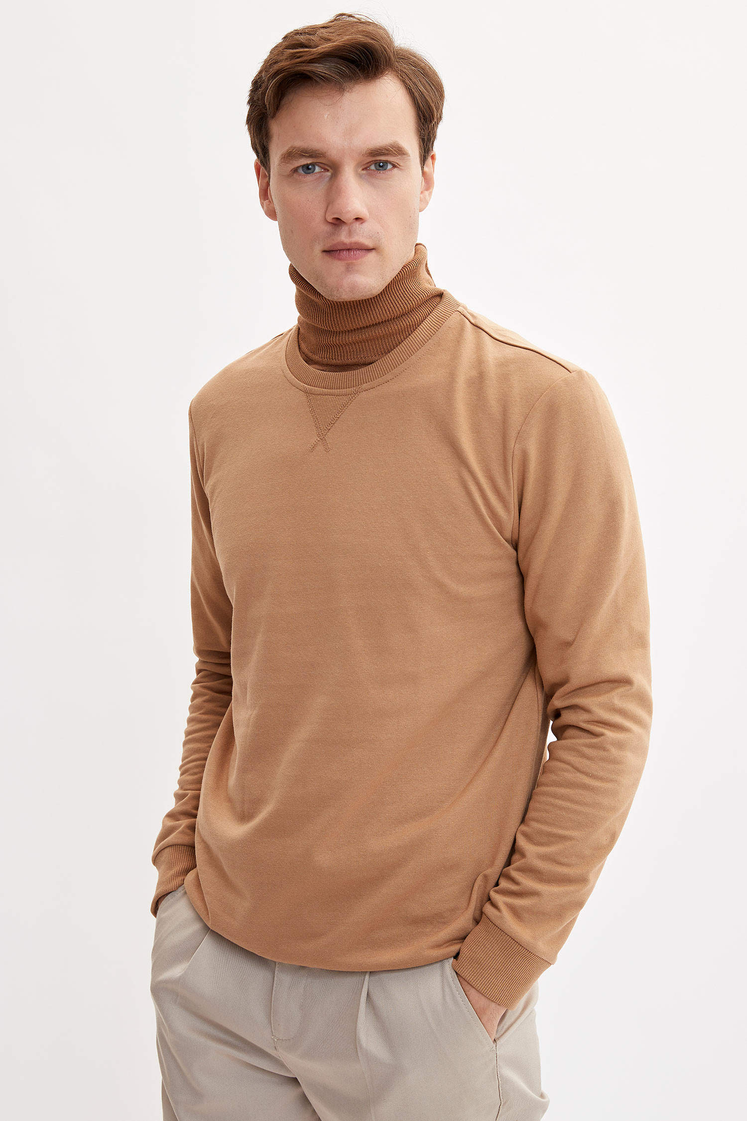 Defacto Basic Sweatshirt. 5