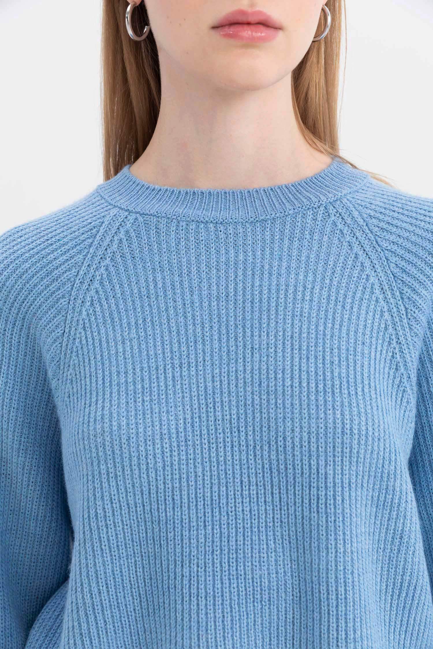 Coool Regular Fit Bisiklet Yaka Basic Düz Triko Kazak