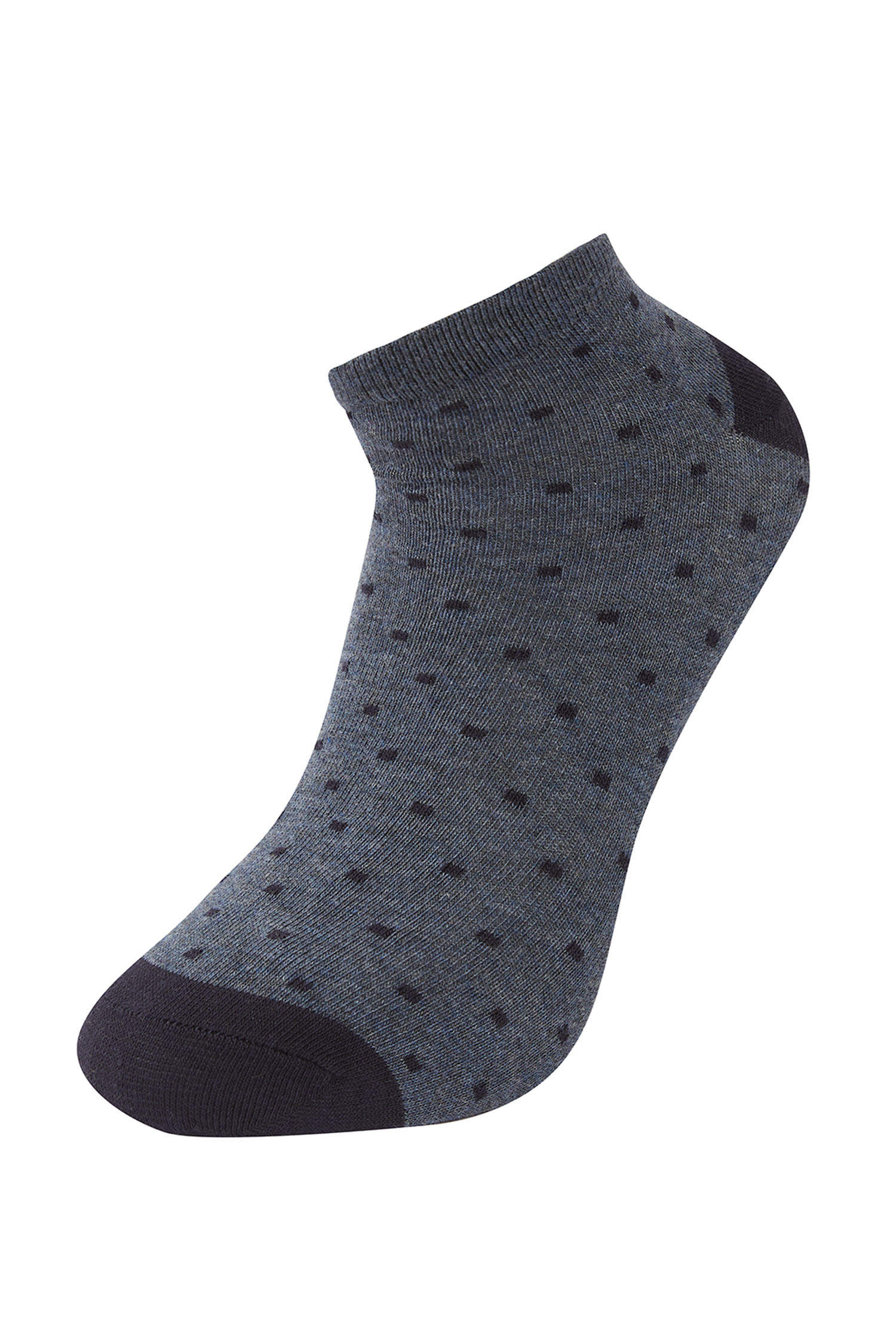 Defacto Erkek 5'li Pamuklu Patik Çorap. 5