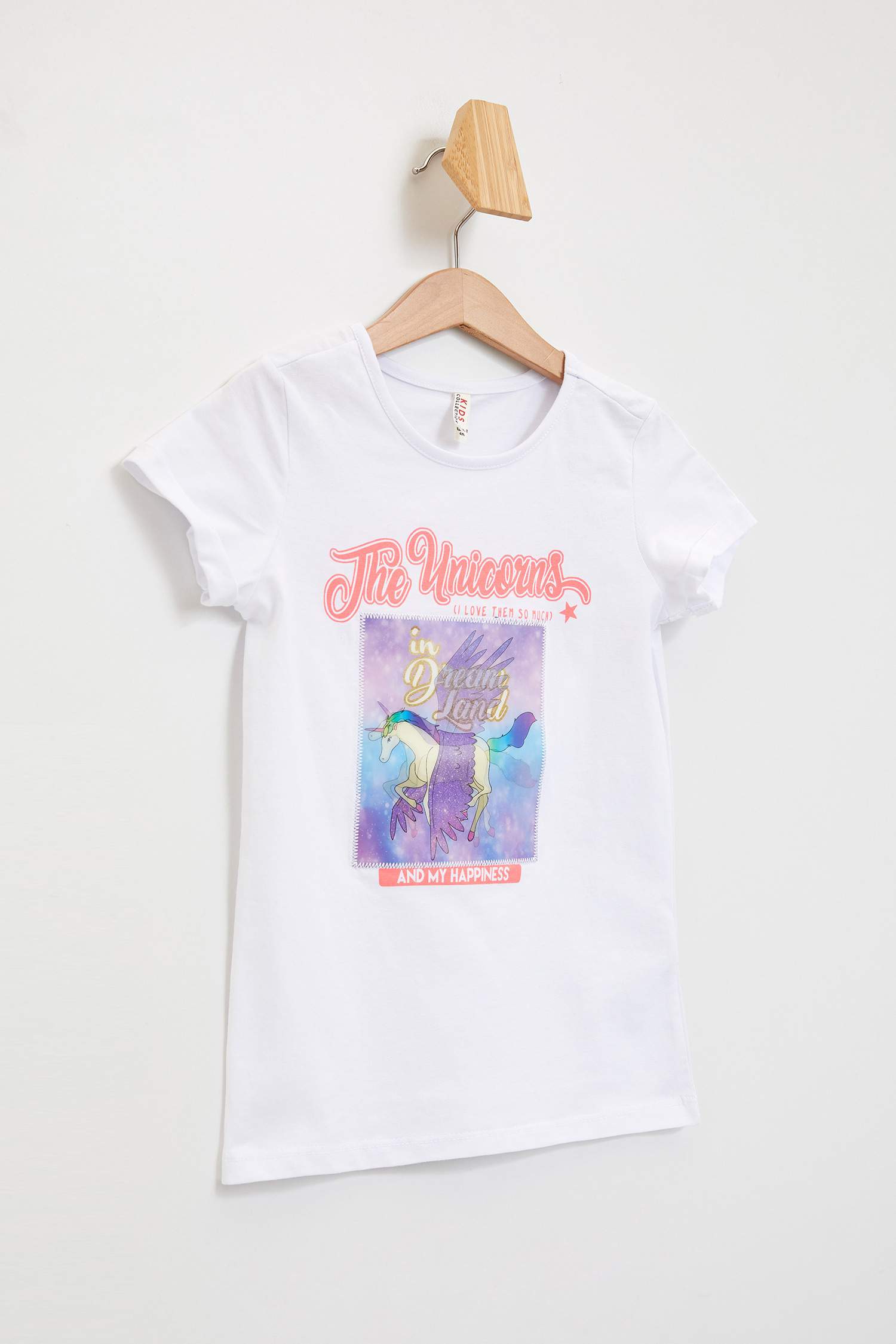 Defacto Hologram Baskılı Kısa Kollu T-shirt. 2
