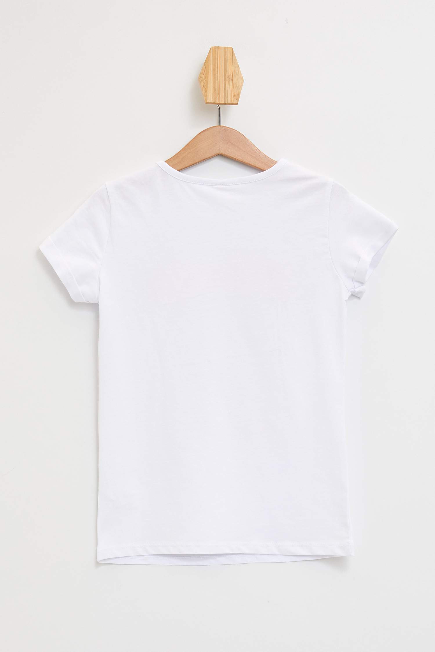 Defacto Hologram Baskılı Kısa Kollu T-shirt. 3