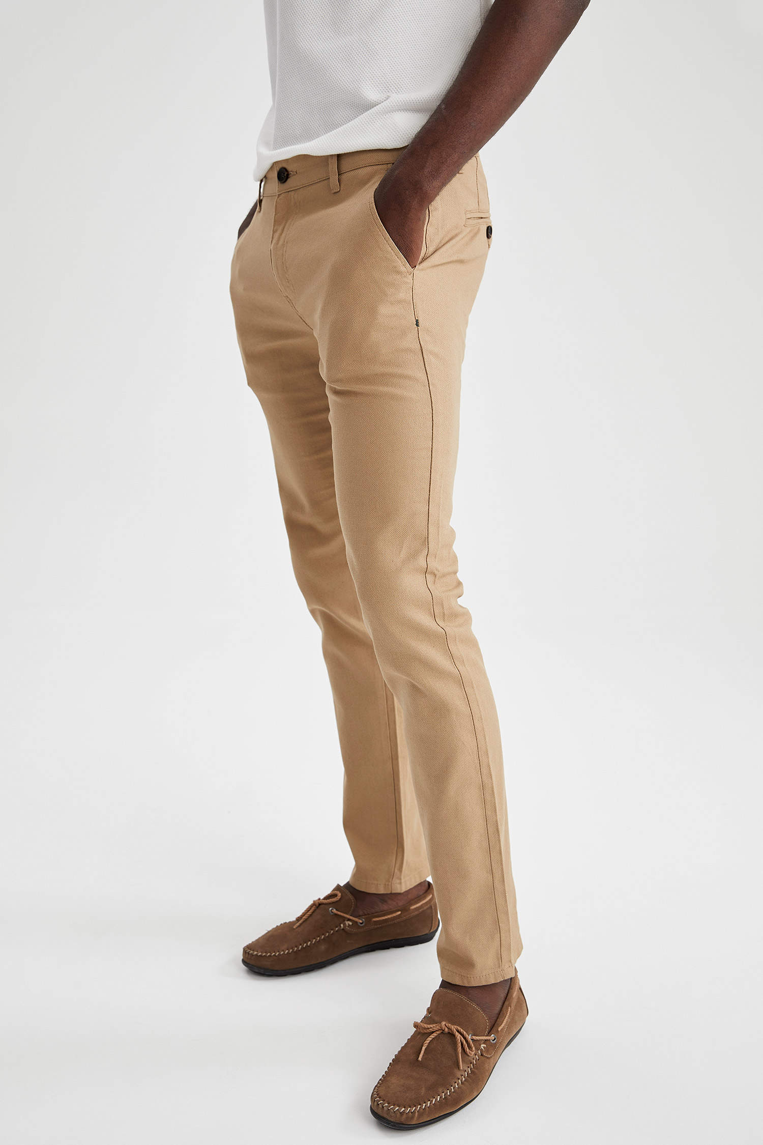 Defacto Slim Fit Basic Chino Pantolon. 2