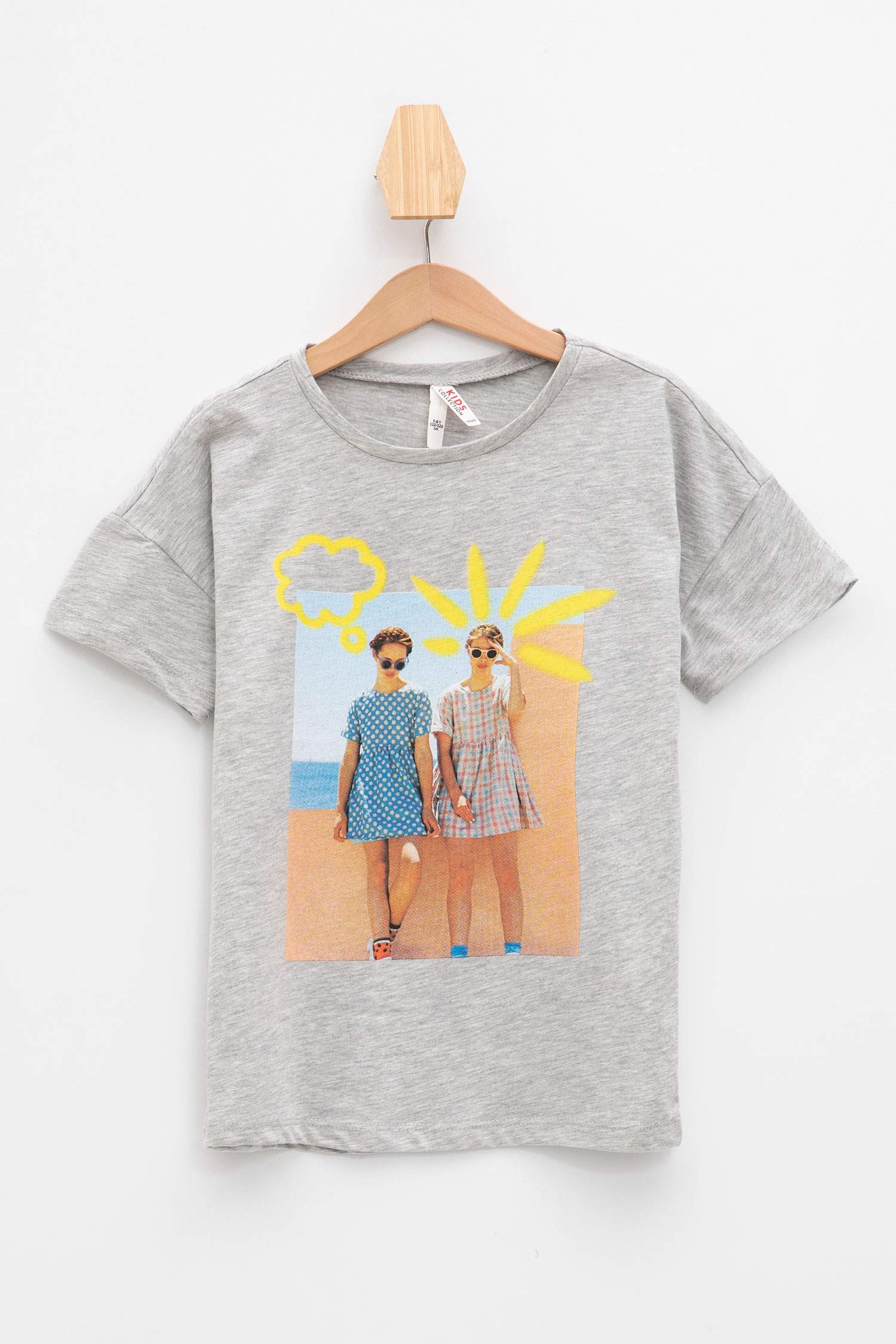 Defacto Baskılı Relax Fit T-shirt. 1