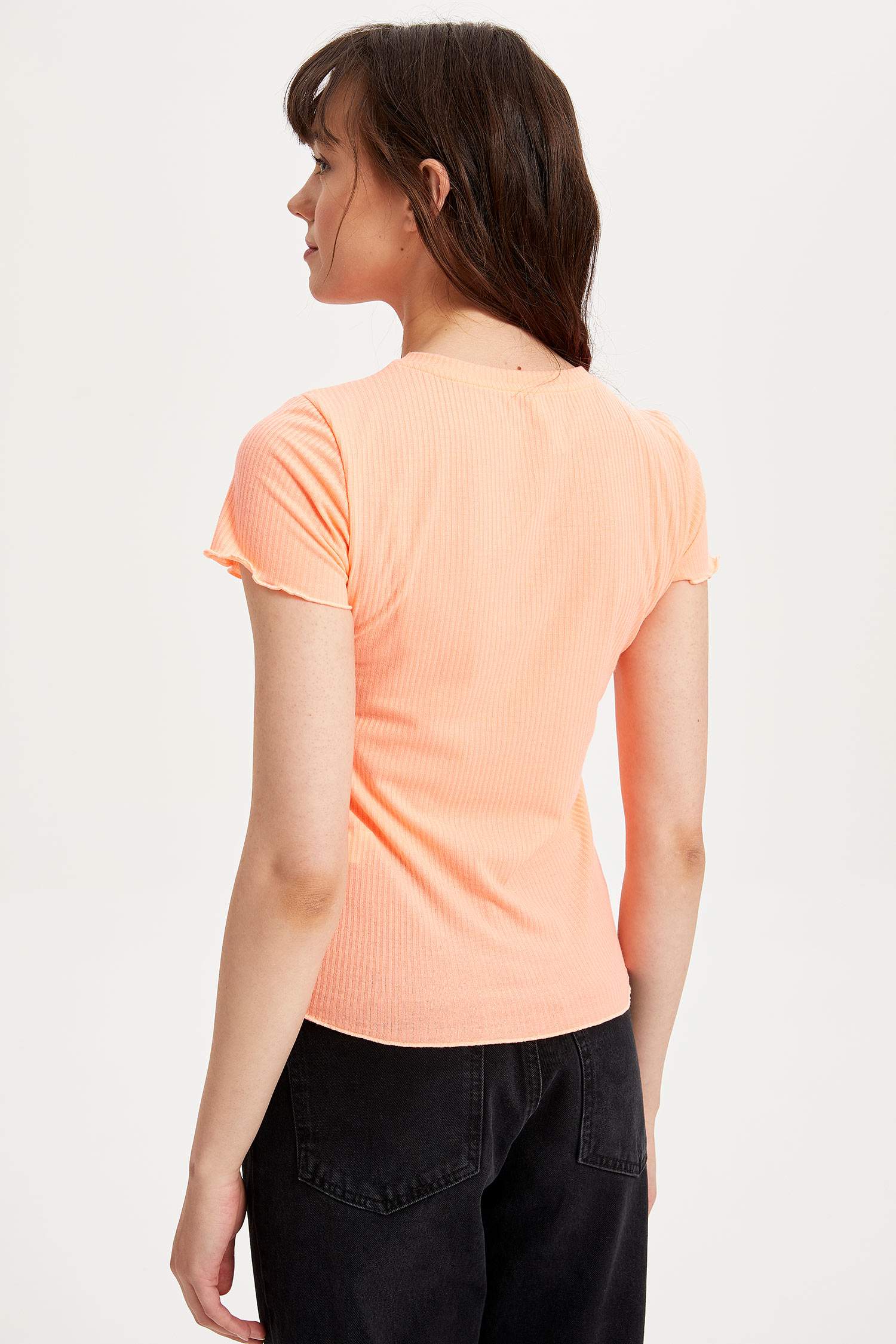 Defacto Kısa Kollu T-shirt. 4