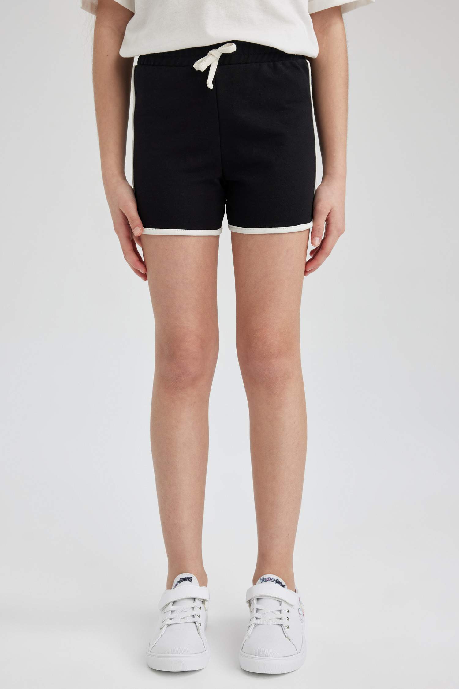 Girl Sweatshirt Fabric Shorts