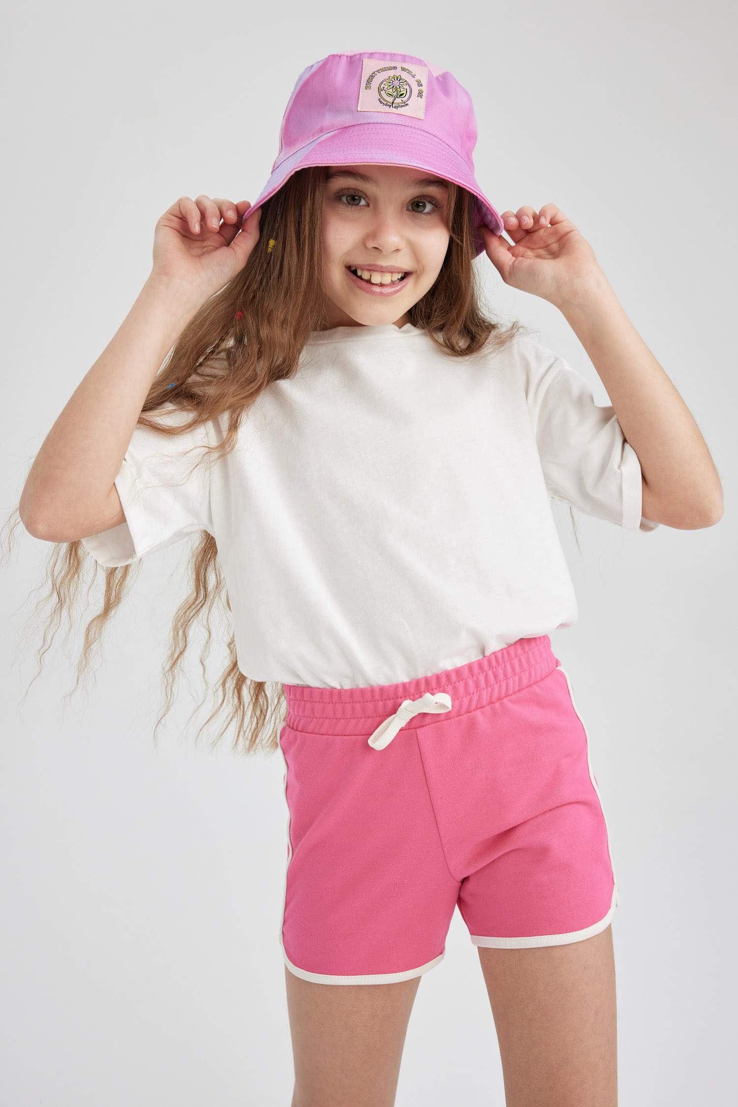 شورت بناتي قماش رقيق