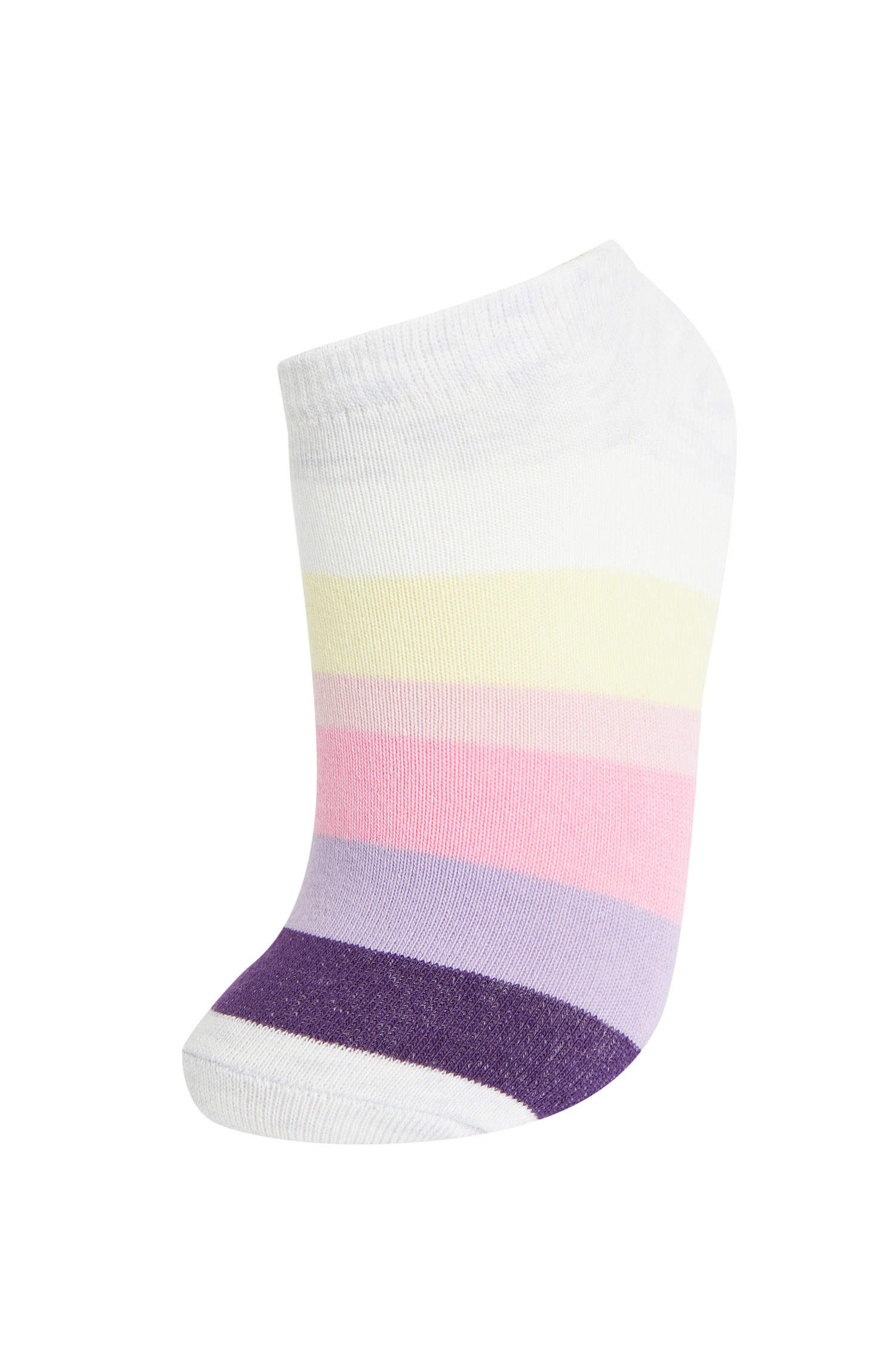 Defacto Kadın 5'li Pamuklu Patik Çorap. 3