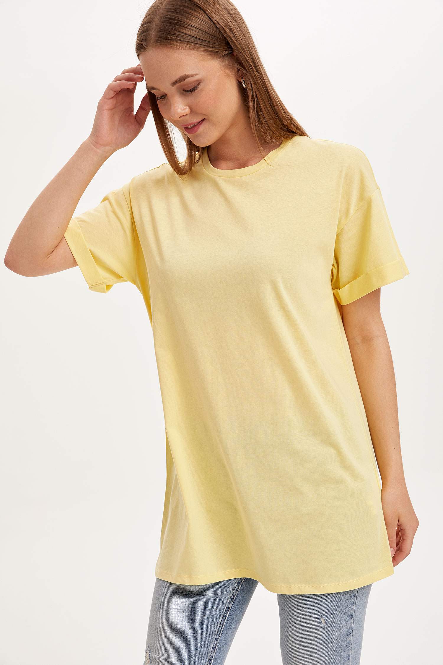 Defacto Uzun T-shirt. 1