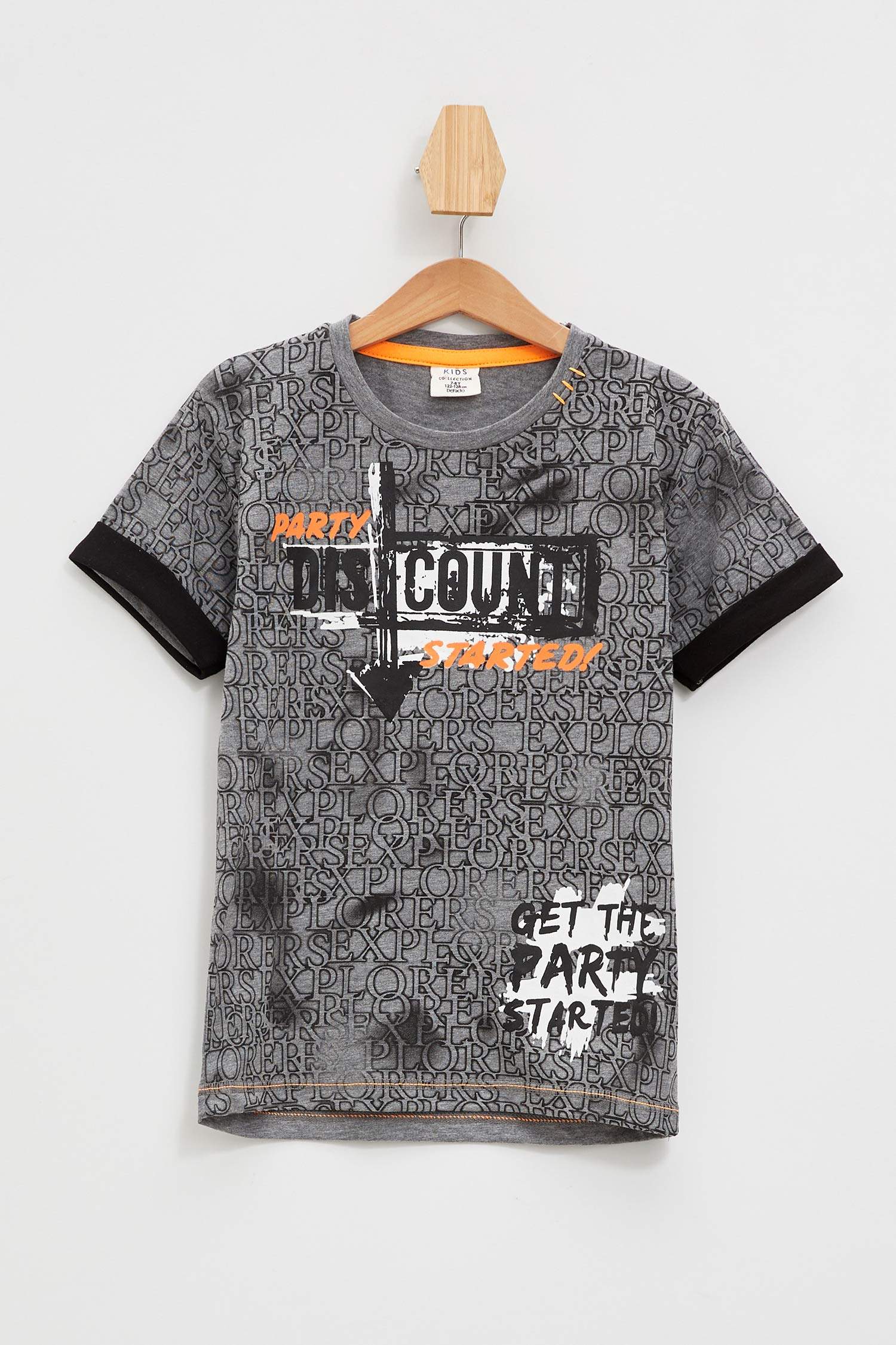 Defacto Baskılı Kısa Kollu T-shirt. 3