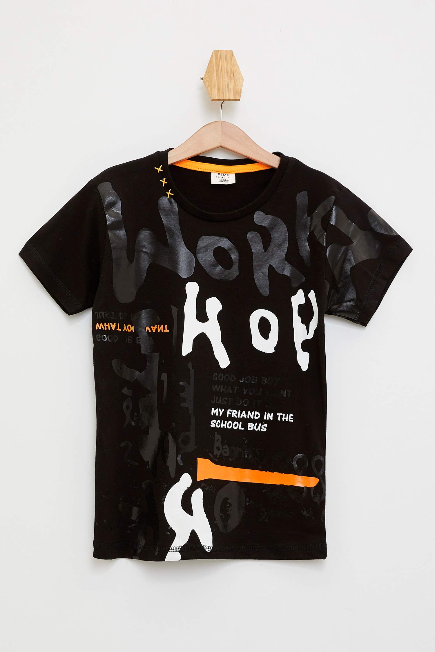 Defacto Baskılı Kısa Kollu T-shirt. 1